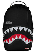 MOCHILA SPRAYGROUND NEGRA SHARK CENTRAL BLACK EMBROIDERED SHARK BACKPACK