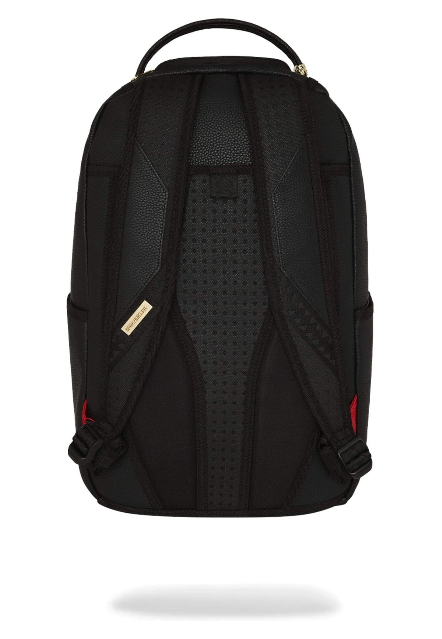 MOCHILA SPRAYGROUND NEGRA SHARK CENTRAL GOLD DLXSV PACKPACK - AREA ZERO