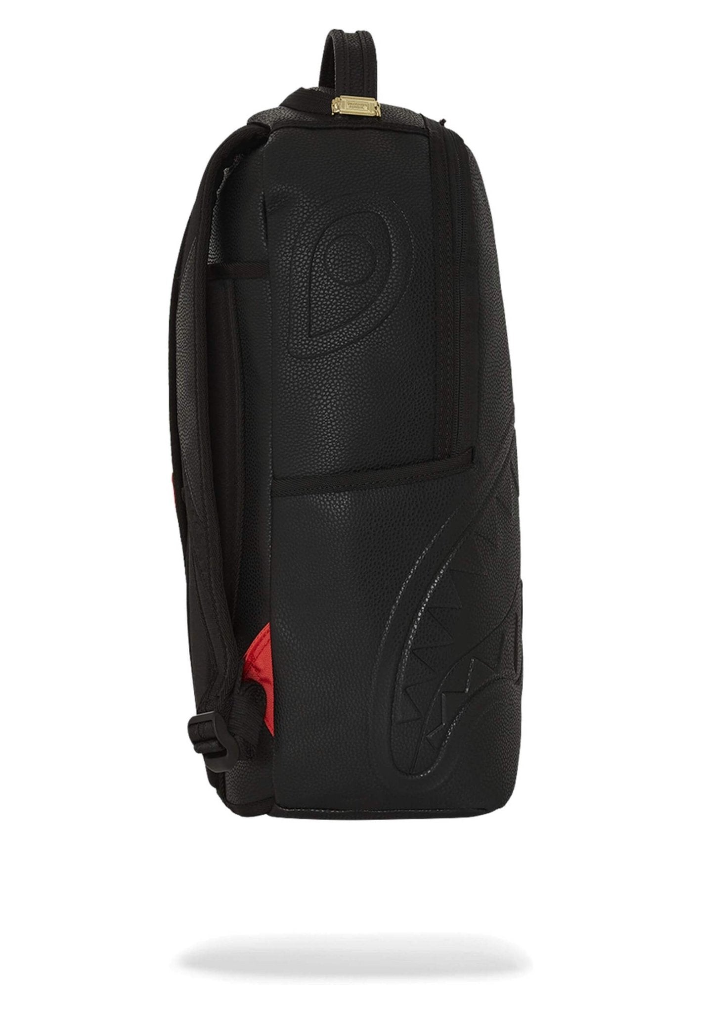 MOCHILA SPRAYGROUND NEGRA SHARK CENTRAL NEXT STOP ZIP DLXSV BACKPACK - AREA ZERO