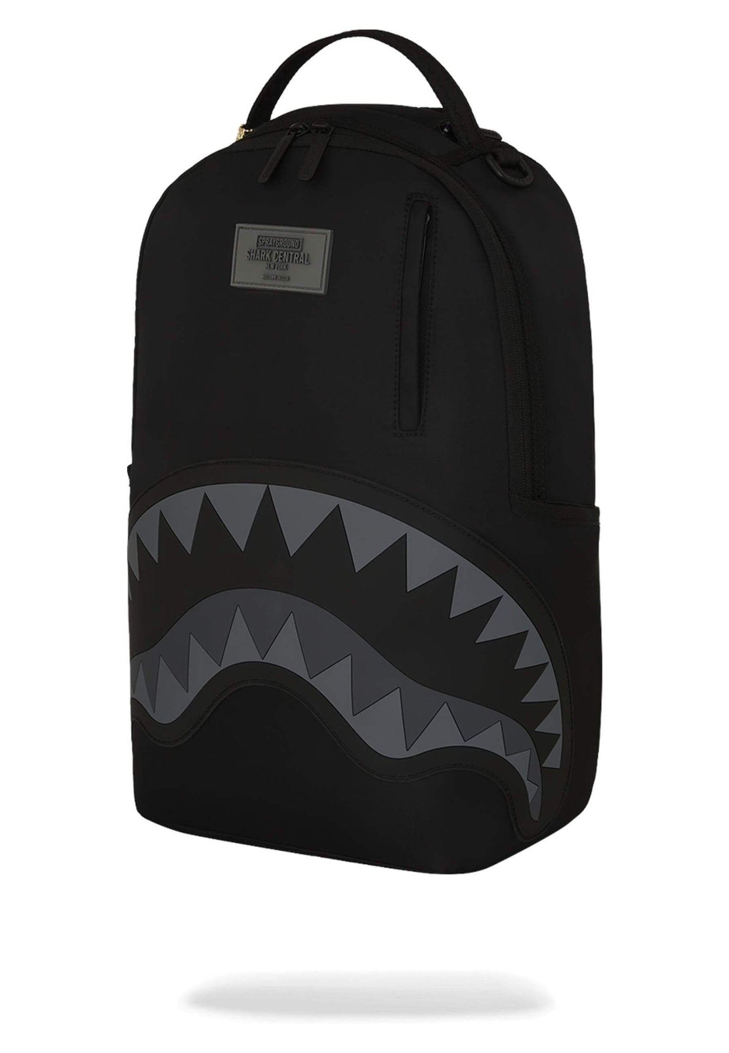 MOCHILA SPRAYGROUND NEGRA SHARK CENTRAL NYLON BLACK - AREA ZERO