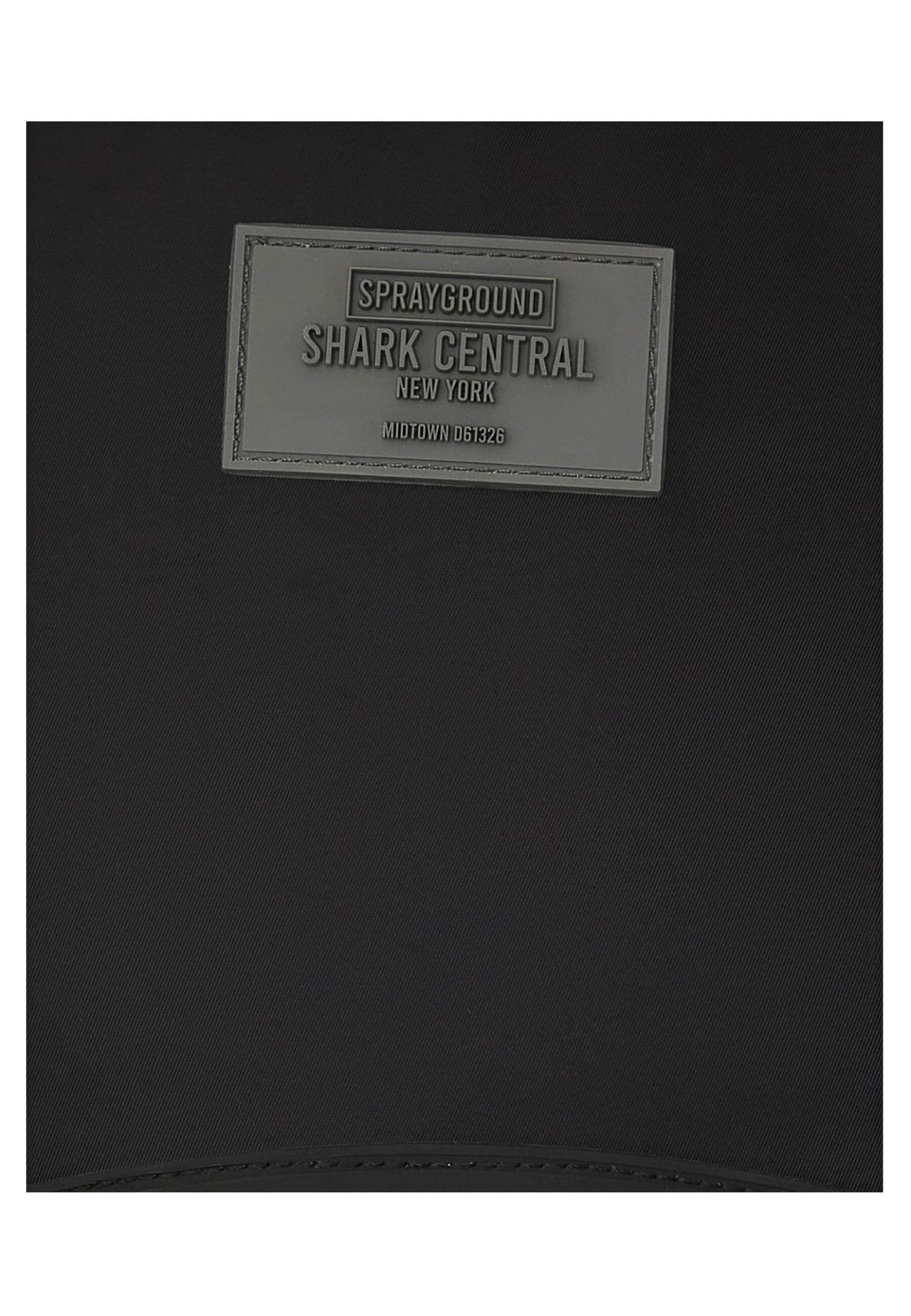 MOCHILA SPRAYGROUND NEGRA SHARK CENTRAL NYLON BLACK - AREA ZERO