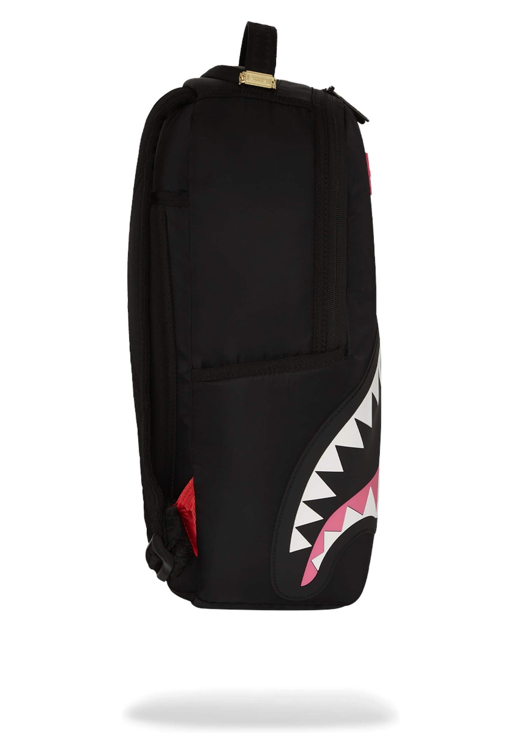 MOCHILA SPRAYGROUND NEGRA SHARK CENTRAL NYLON BLACK PINK