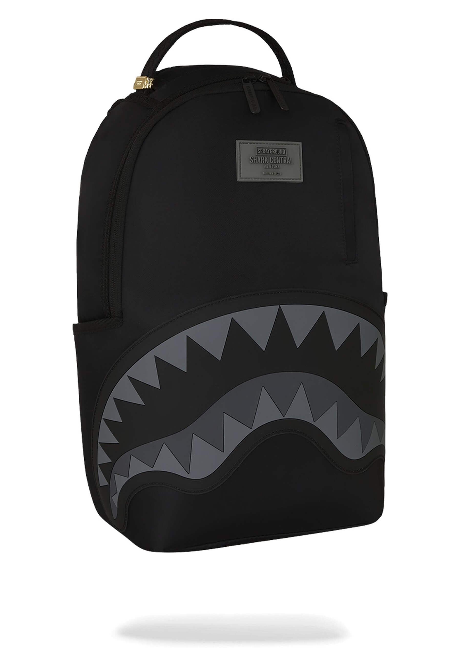 MOCHILA SPRAYGROUND NEGRA SHARK CENTRAL NYLON BLACK