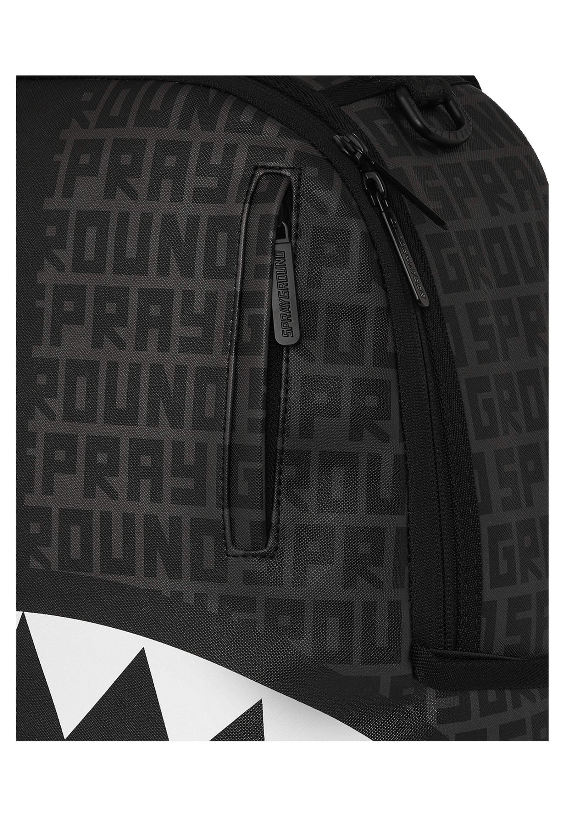 MOCHILA SPRAYGROUND NEGRA SHARK CENTRAL SPLIT INFINITY DLXSV BACKPACK