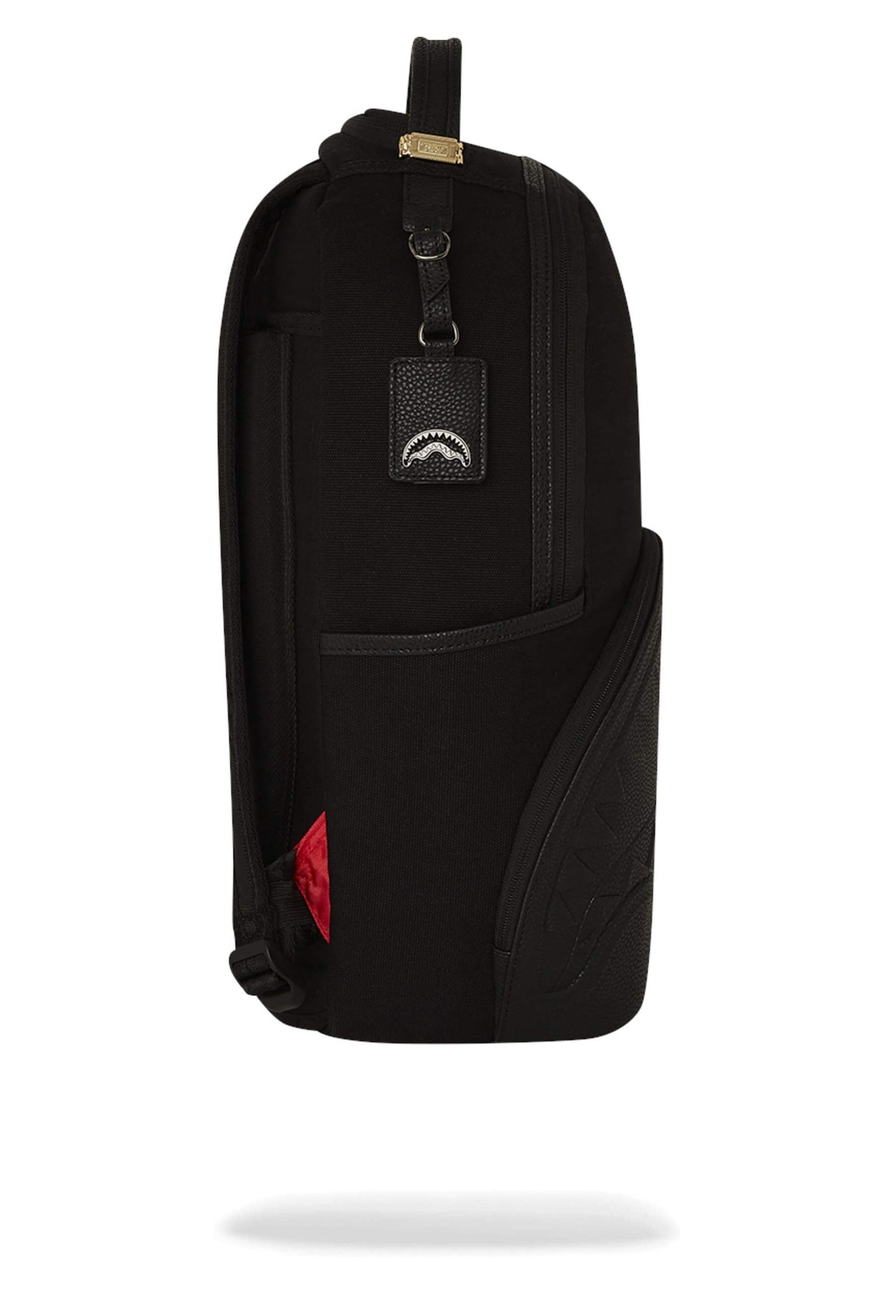 MOCHILA SPRAYGROUND NEGRA SHARK POCKET CANAVAS BACKPACK