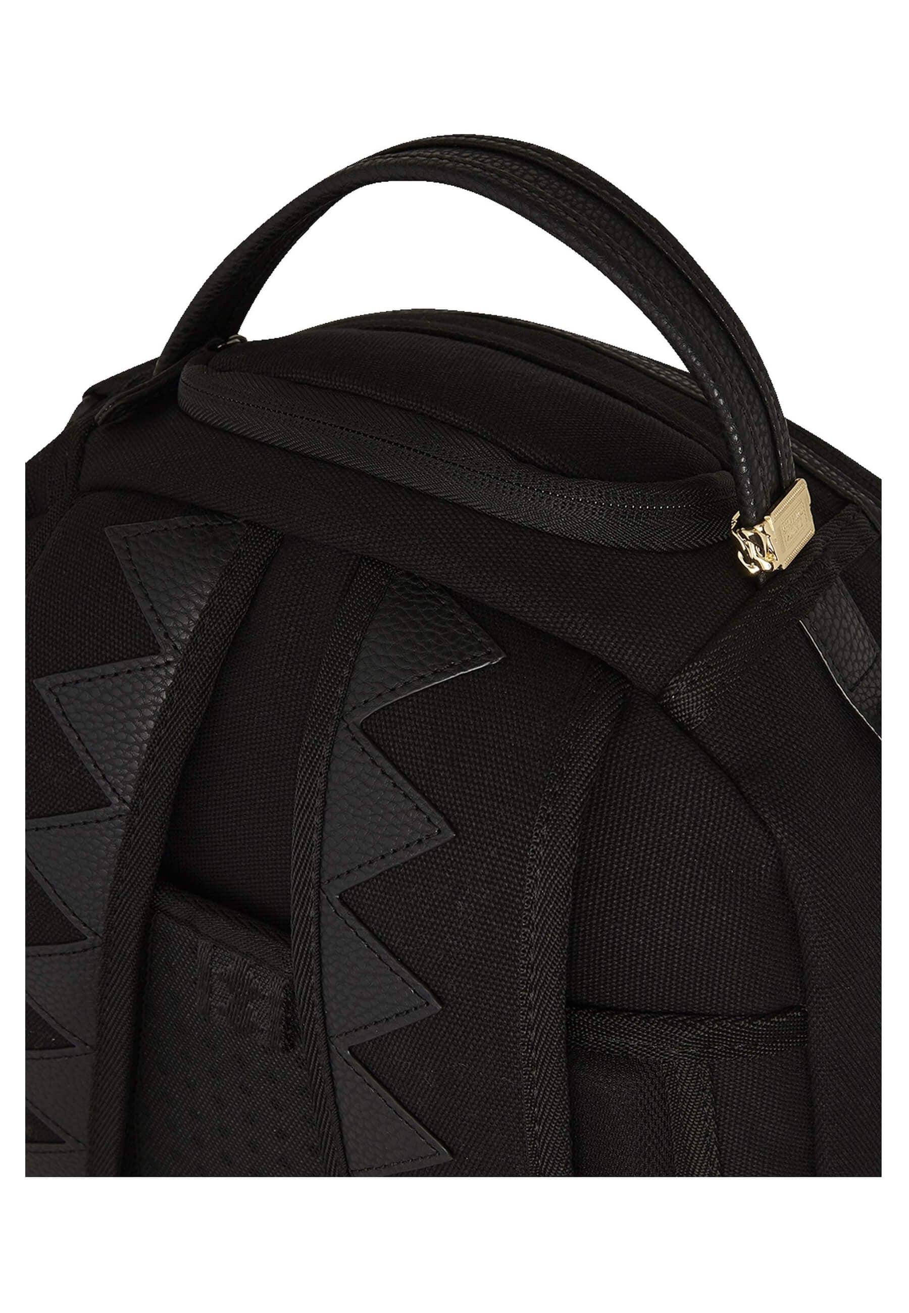 MOCHILA SPRAYGROUND NEGRA SHARK POCKET CANAVAS BACKPACK
