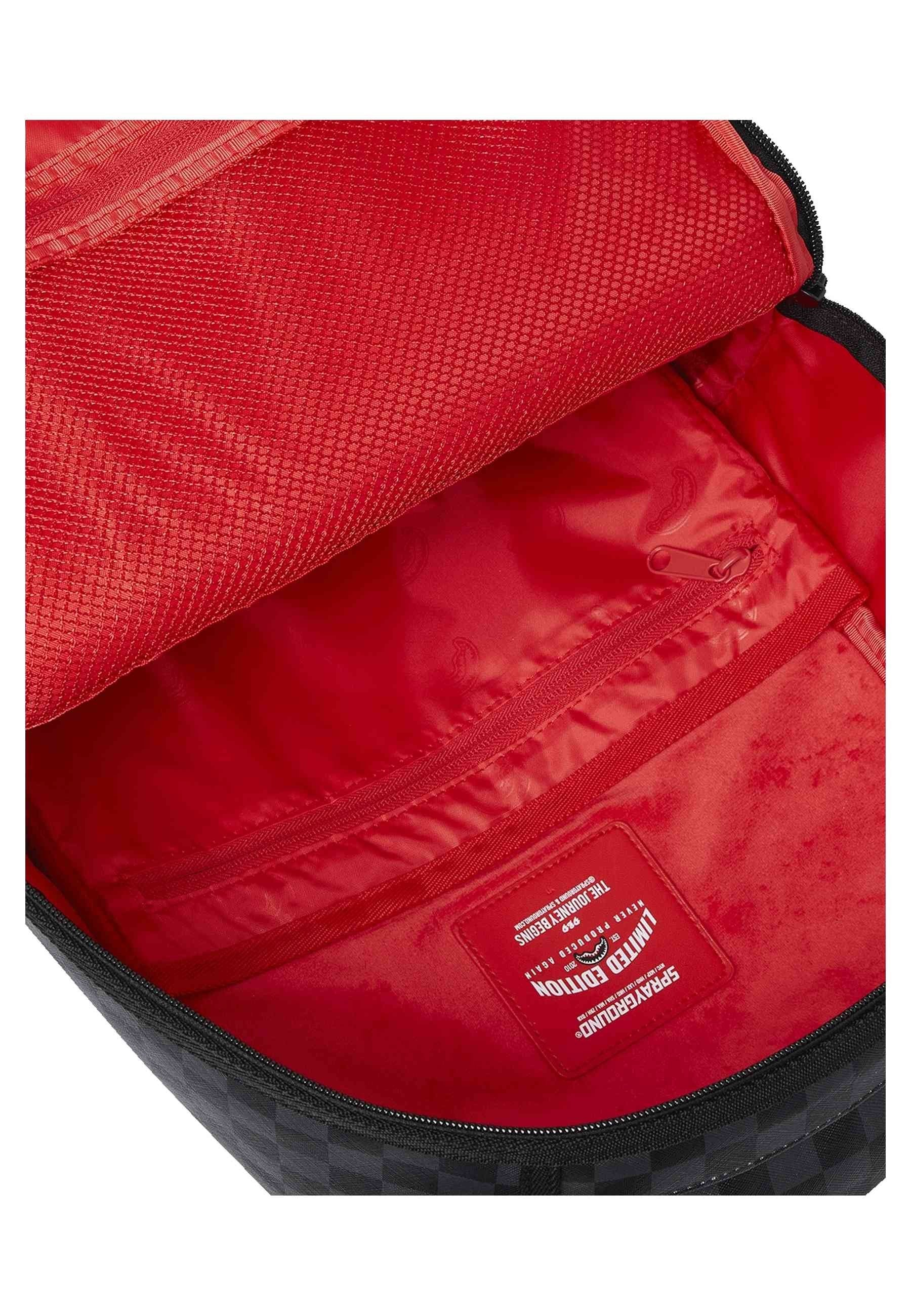 MOCHILA SPRAYGROUND NEGRA SHARK SMASHED THROUGH DLX BACKPACK