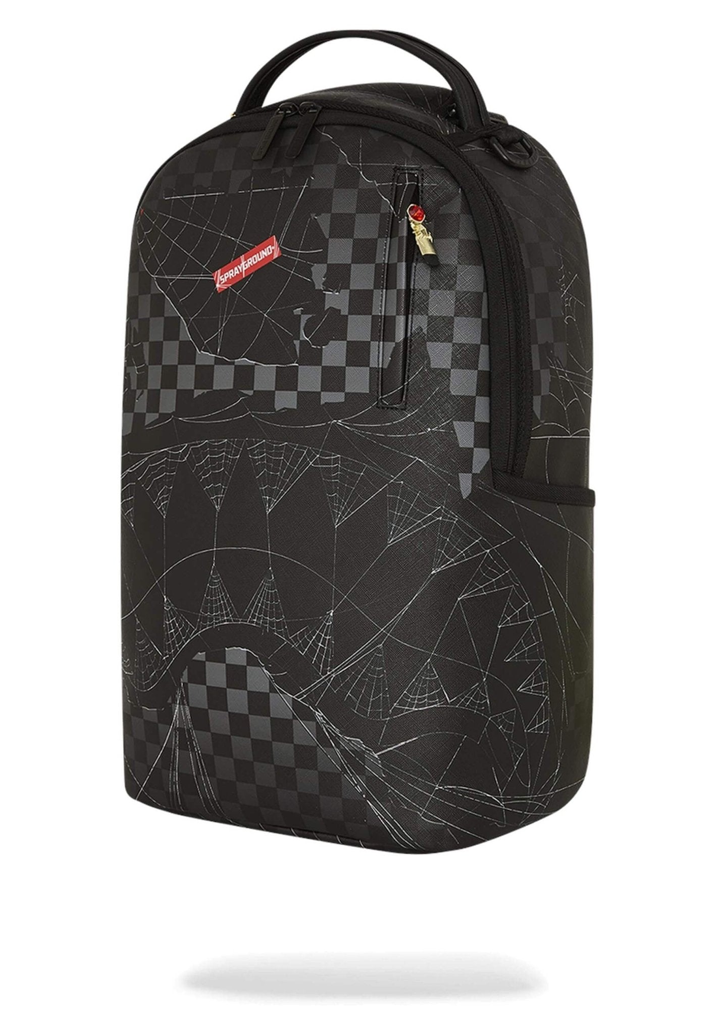 MOCHILA SPRAYGROUND NEGRA SPIDER WEB DLXSV BACKPACK - AREA ZERO