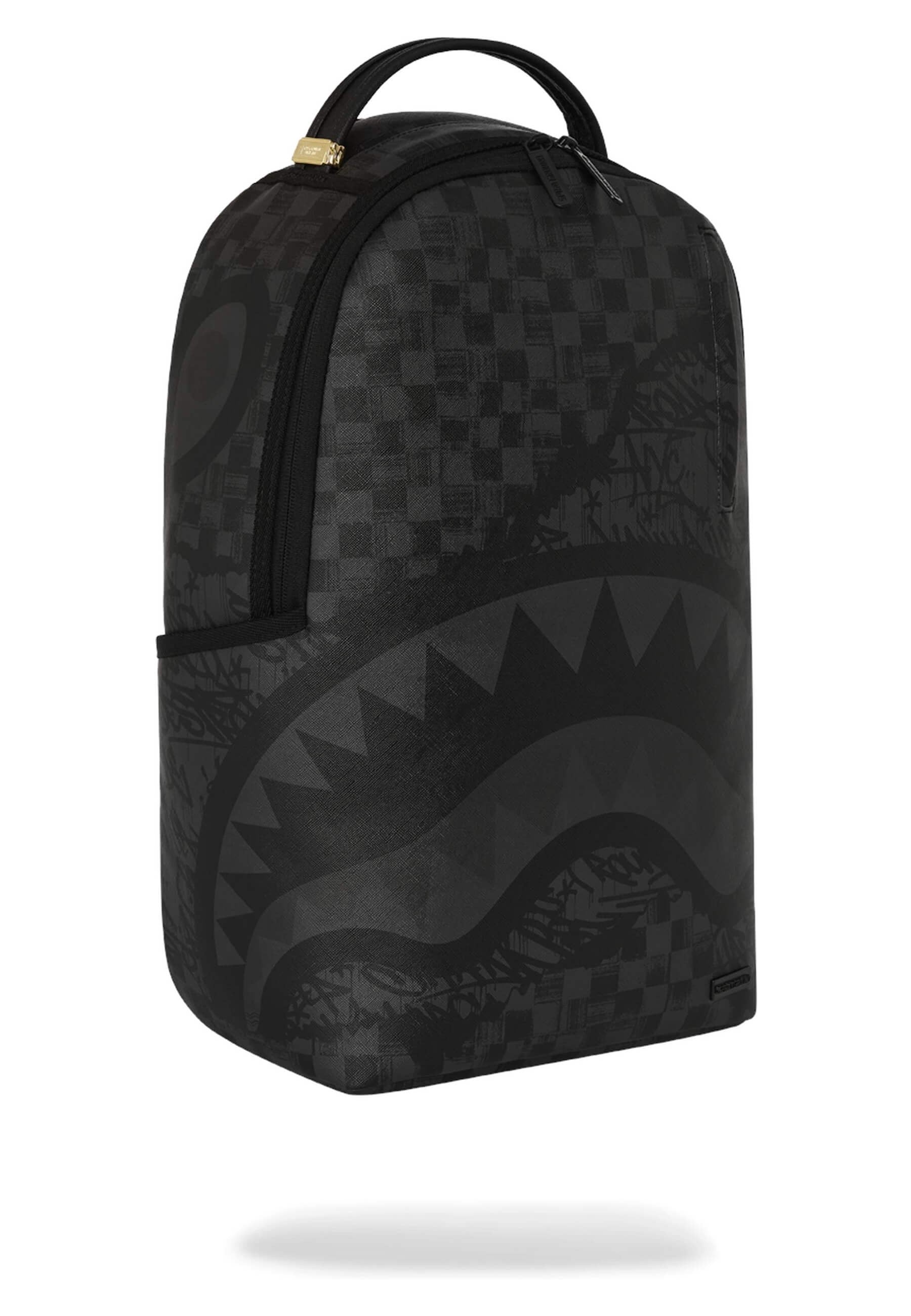 MOCHILA SPRAYGROUND NEGRA TORN GRAFF CHACK DLXSV BACKPACK