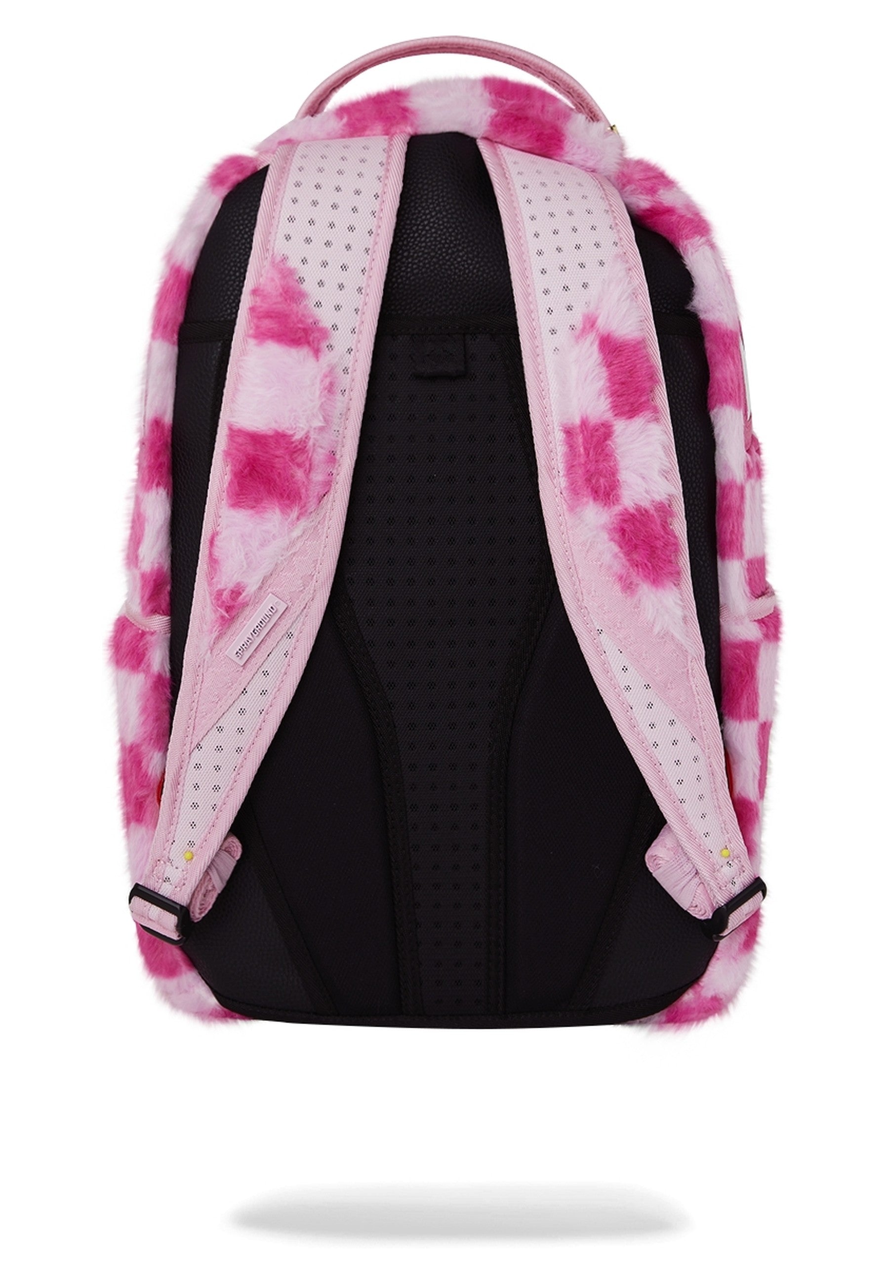 MOCHILA SPRAYGROUND ROSA PINK FUR CHECK BACKPACK