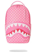 MOCHILA SPRAYGROUND ROSA PINK NEW CHECK FACES BACKPACK