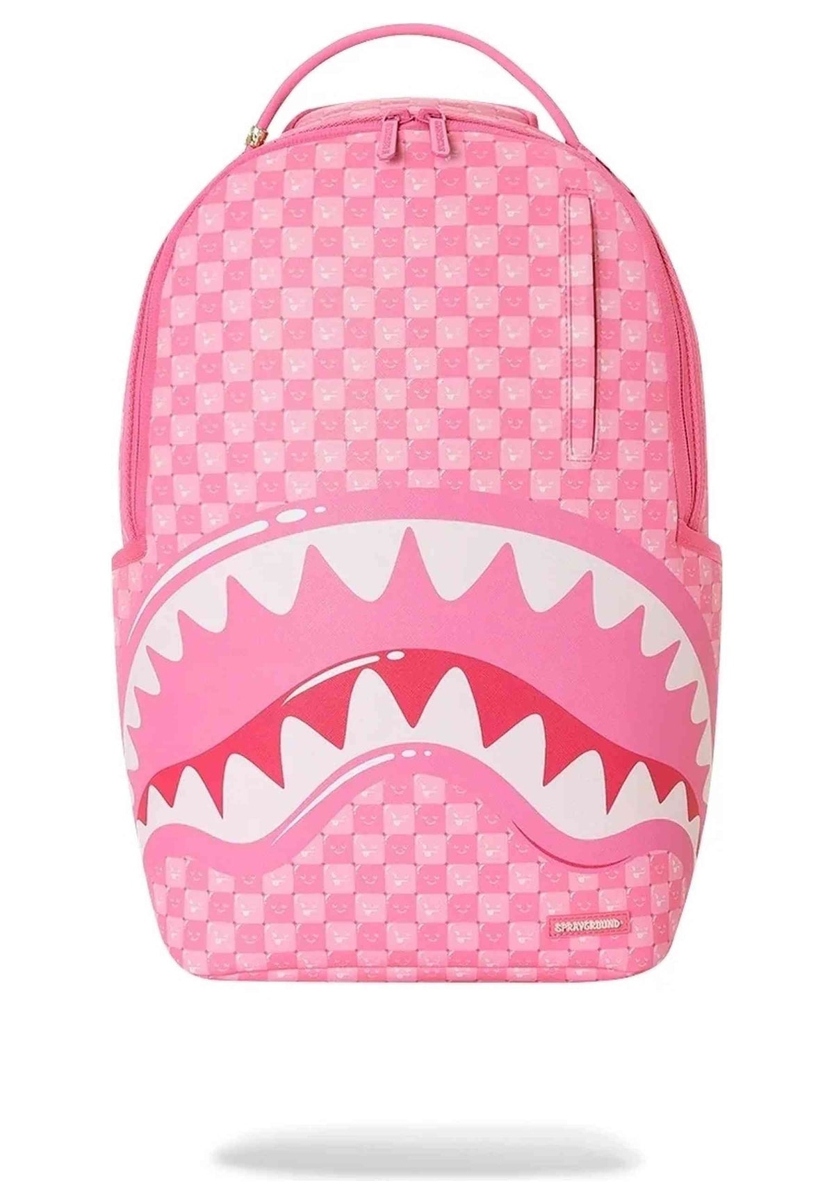 MOCHILA SPRAYGROUND ROSA PINK NEW CHECK FACES BACKPACK