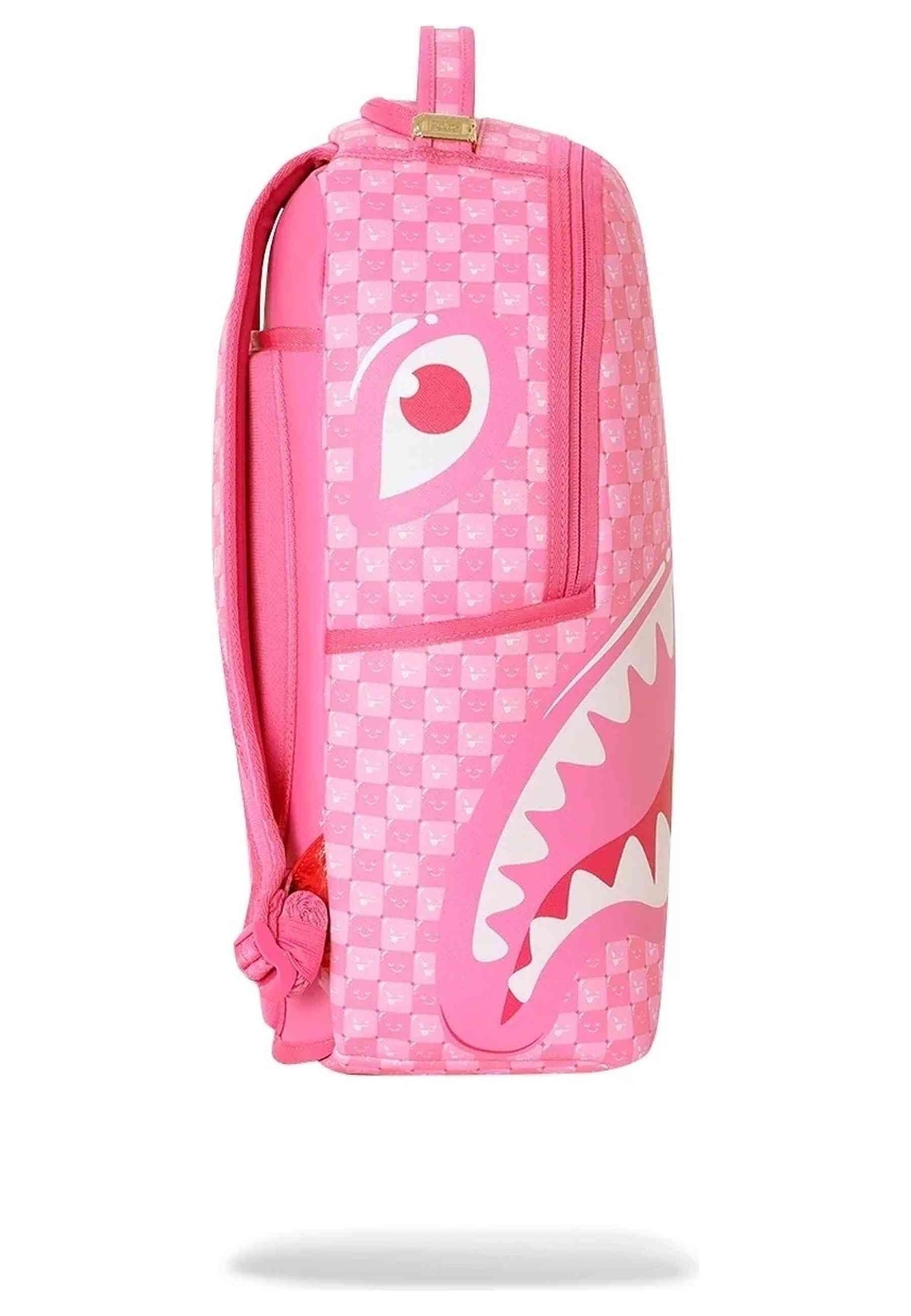 MOCHILA SPRAYGROUND ROSA PINK NEW CHECK FACES BACKPACK