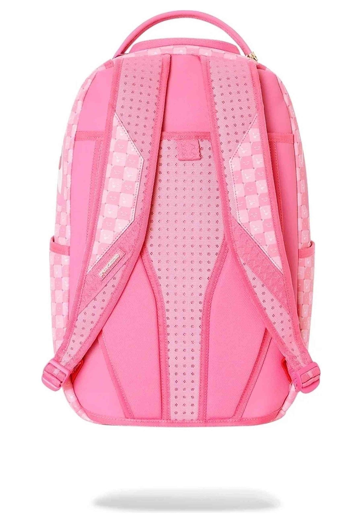 MOCHILA SPRAYGROUND ROSA PINK NEW CHECK FACES BACKPACK