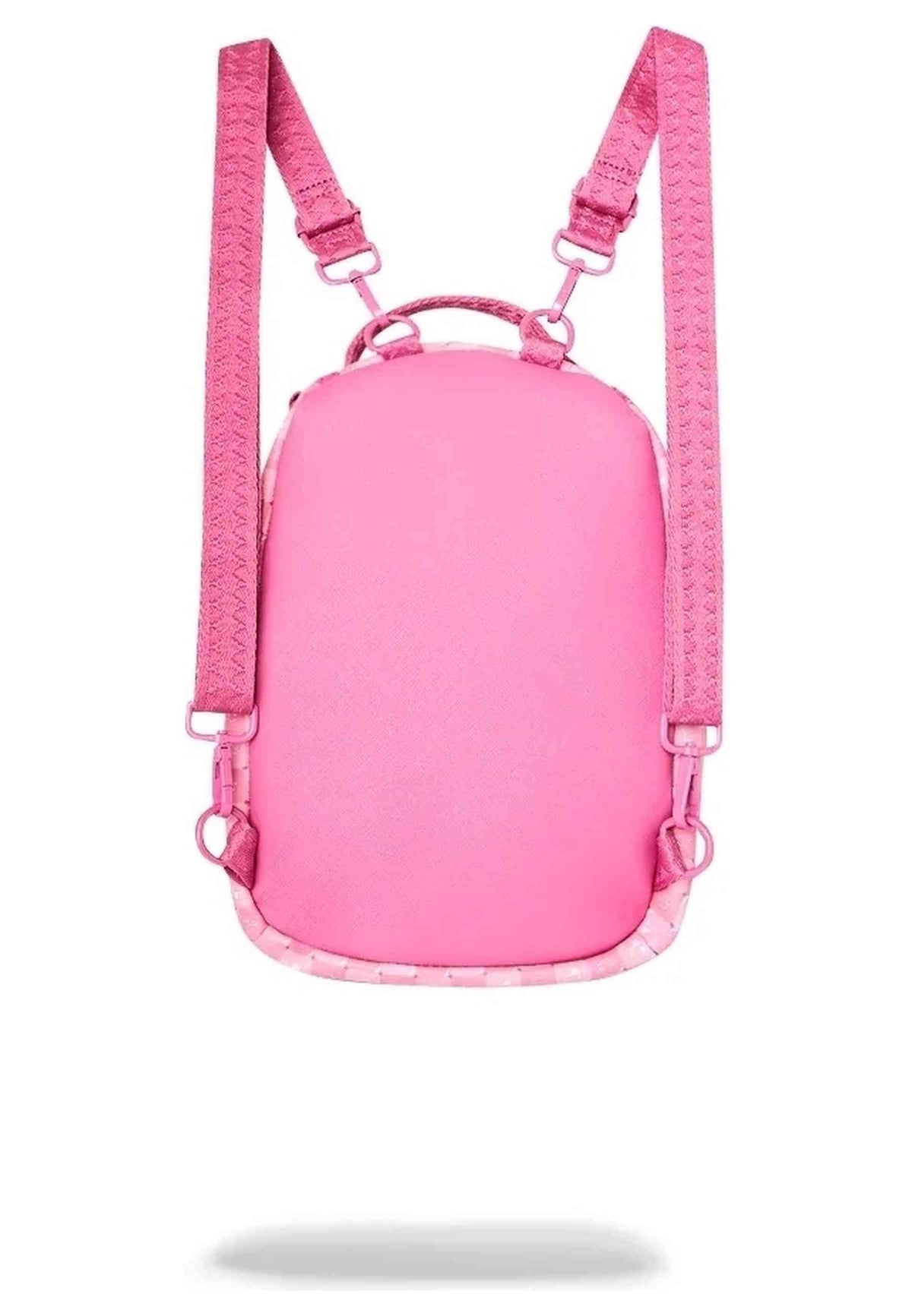 MOCHILA SPRAYGROUND ROSA PINK NEW CHECK FACES MINI BACKPACK