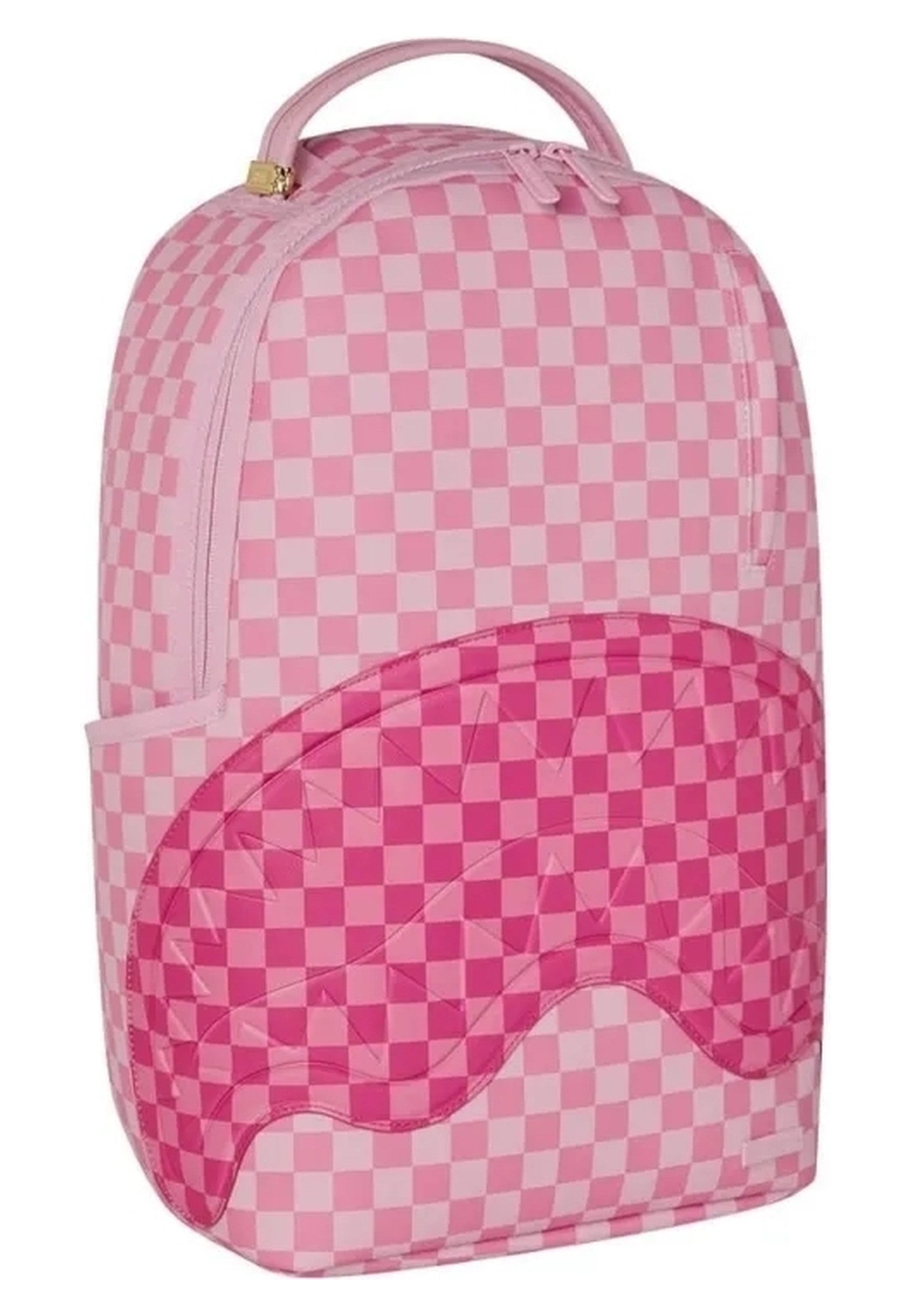 MOCHILA SPRAYGROUND ROSA PINK SHARKS IN PARIS PATCH BACKPACK