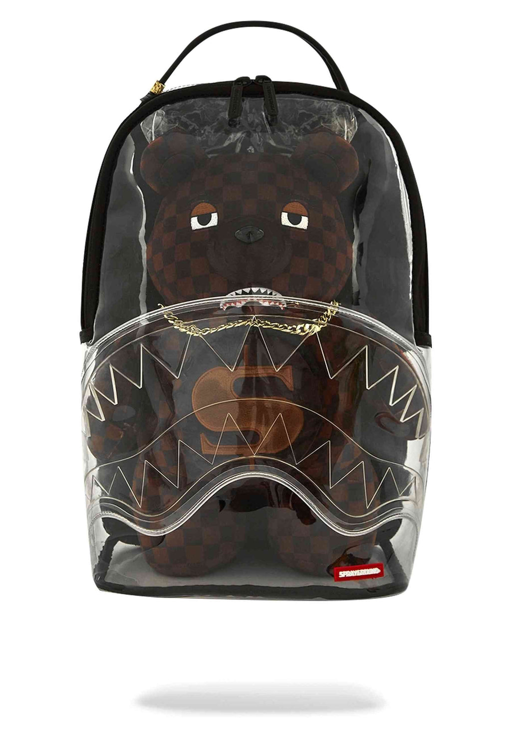 MOCHILA SPRAYGROUND TRANSPARENTE CLEAR BEAR DLX BACKPACK