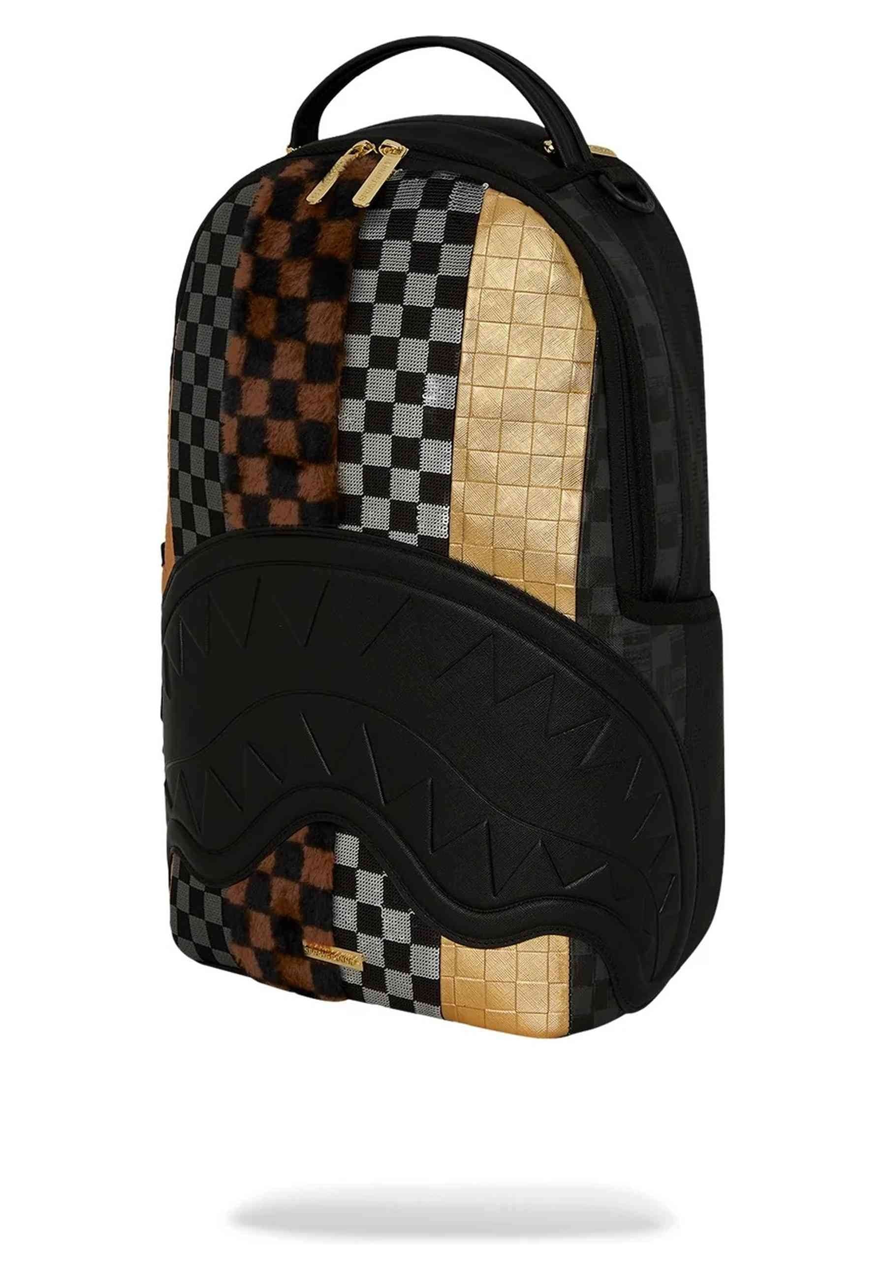 MOCHILA SPRAYGROUND TRICOLOR ANNIVERSARY SHARK DLXS BACKPACK
