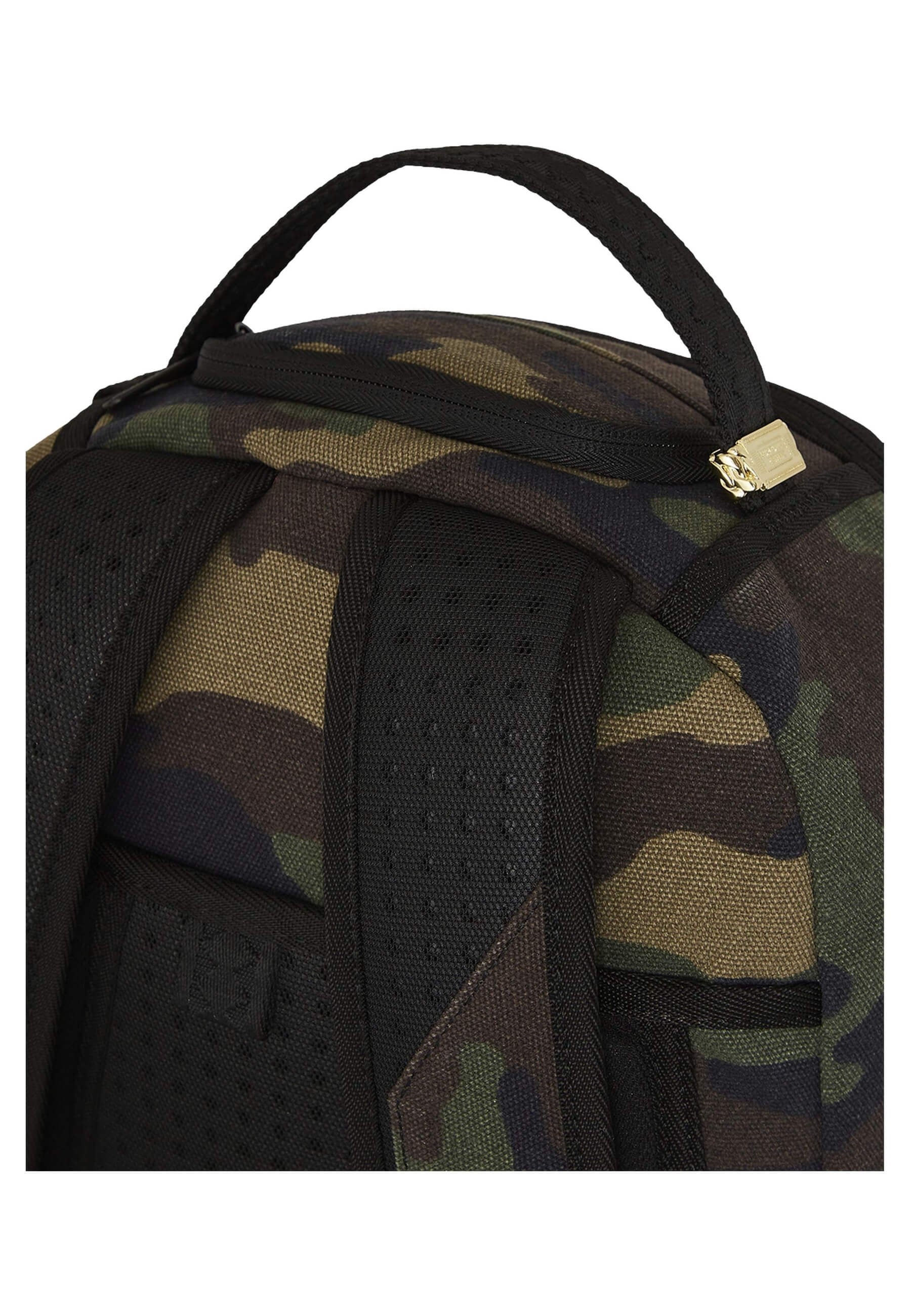 MOCHILA SPRAYGROUND VERDE SHARK CENTRAL CAMO DLXS BACKPACK