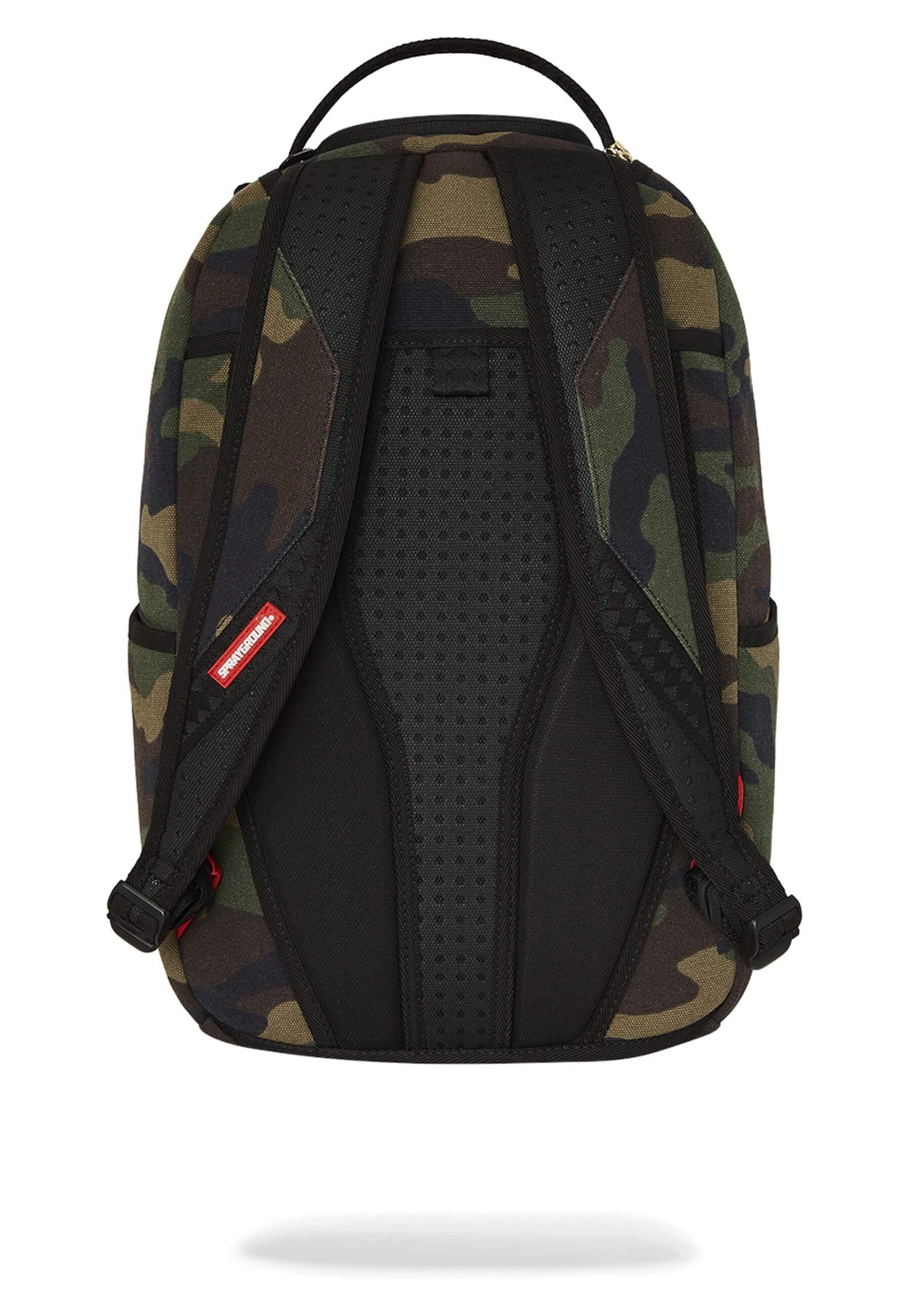 MOCHILA SPRAYGROUND VERDE SHARK CENTRAL CAMO DLXS BACKPACK