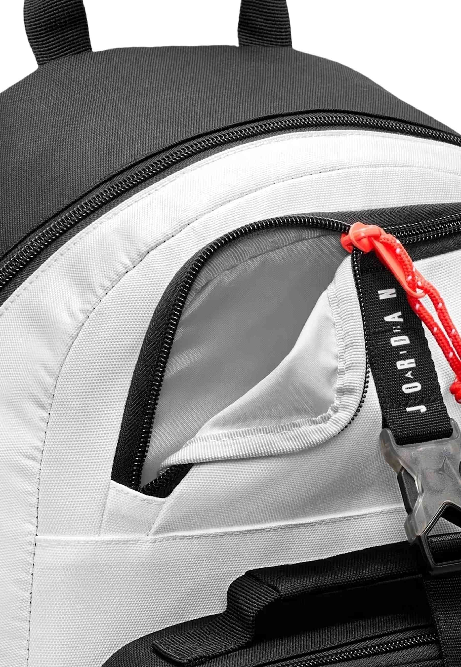 MOCHILA Y LUNCH JORDAN BLANCOS AIR JORDAN LUNCH BACKPACK