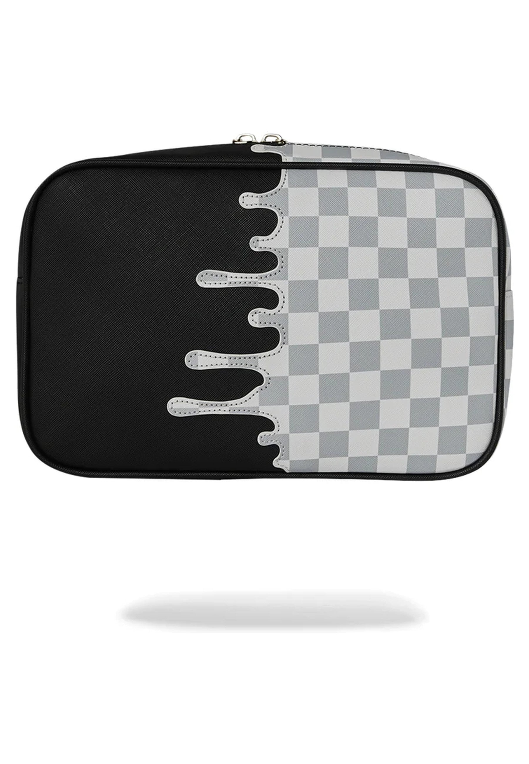 NECESER SPRAYGROUND CREAM CHECK SIDE DRIP TOILETRY BRICK