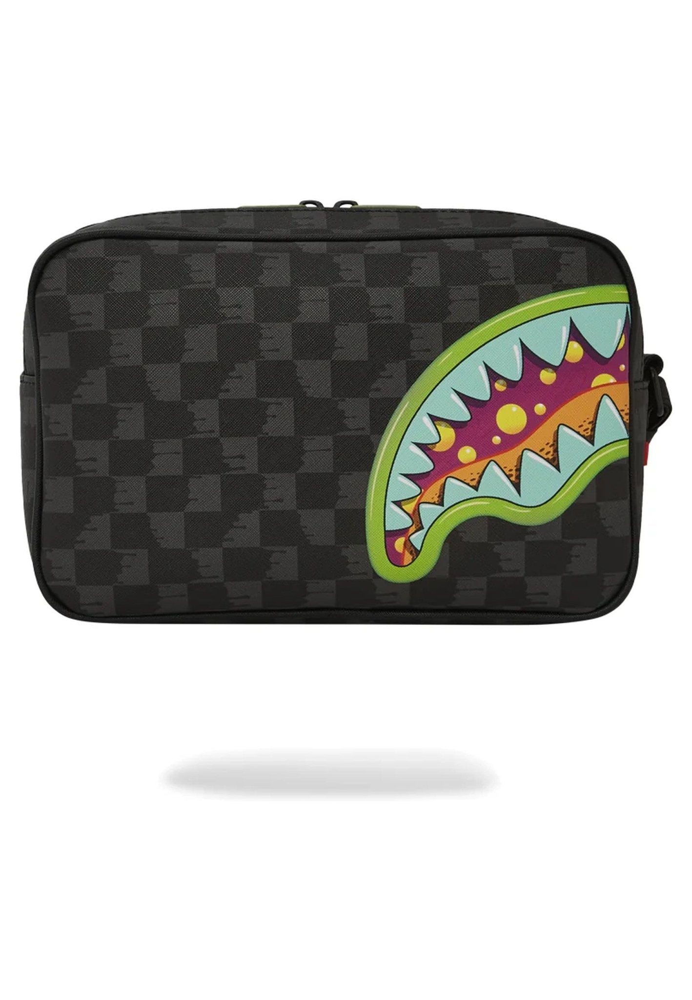 NECESER SPRAYGROUND NEGRO CUADROS SLIME TAKEOVER TOILETRY - AREA ZERO