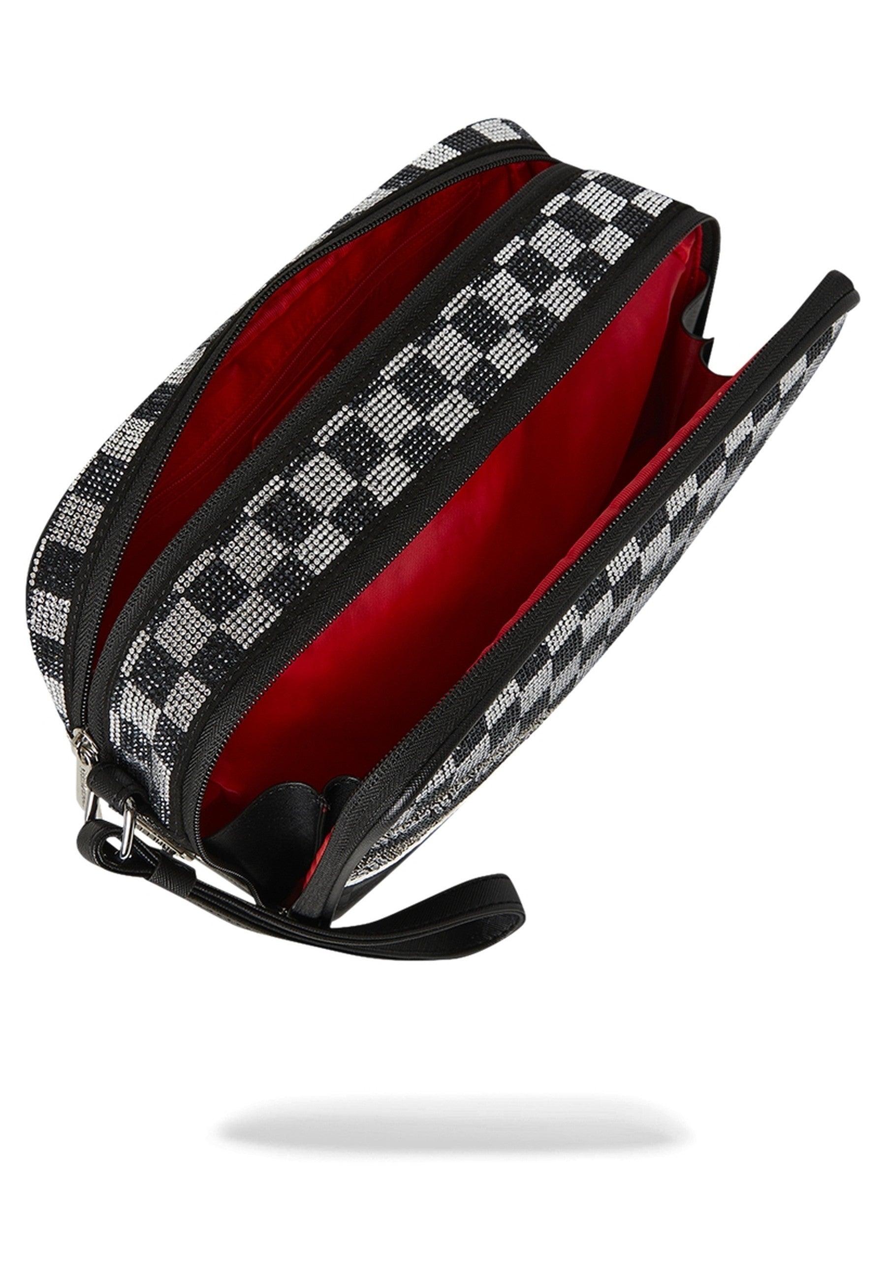 NECESER SPRAYGROUND NEGRO GOLD DIAMOND TEAR TOILETRY