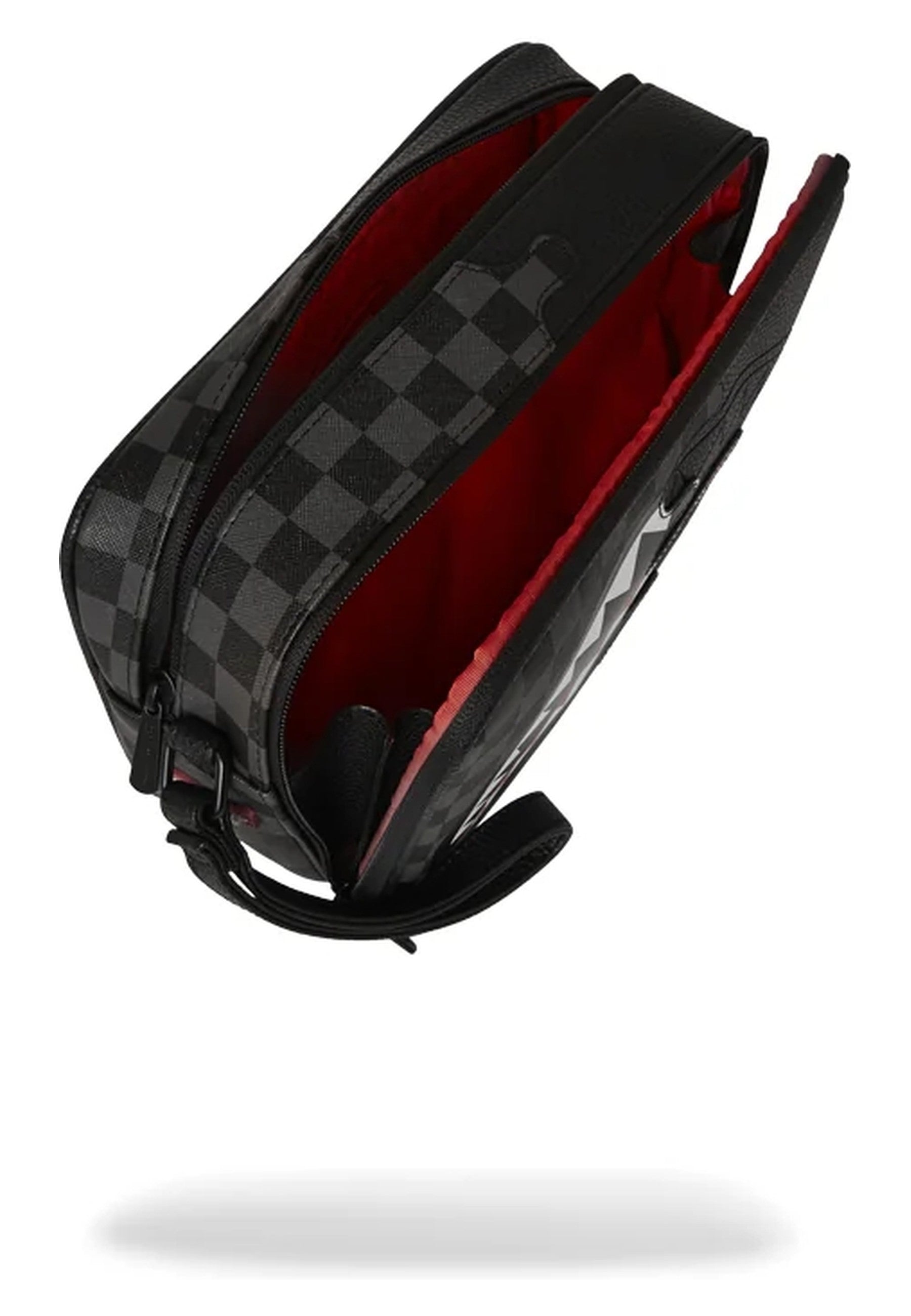 NECESER SPRAYGROUND NEGRO UNFINISHED SHARK TOILETRY