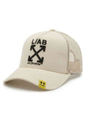 GORRA L/AB c/o Off-White BEIGE CLAMP ARROWS CURVED BRIM TRUCKER CAP