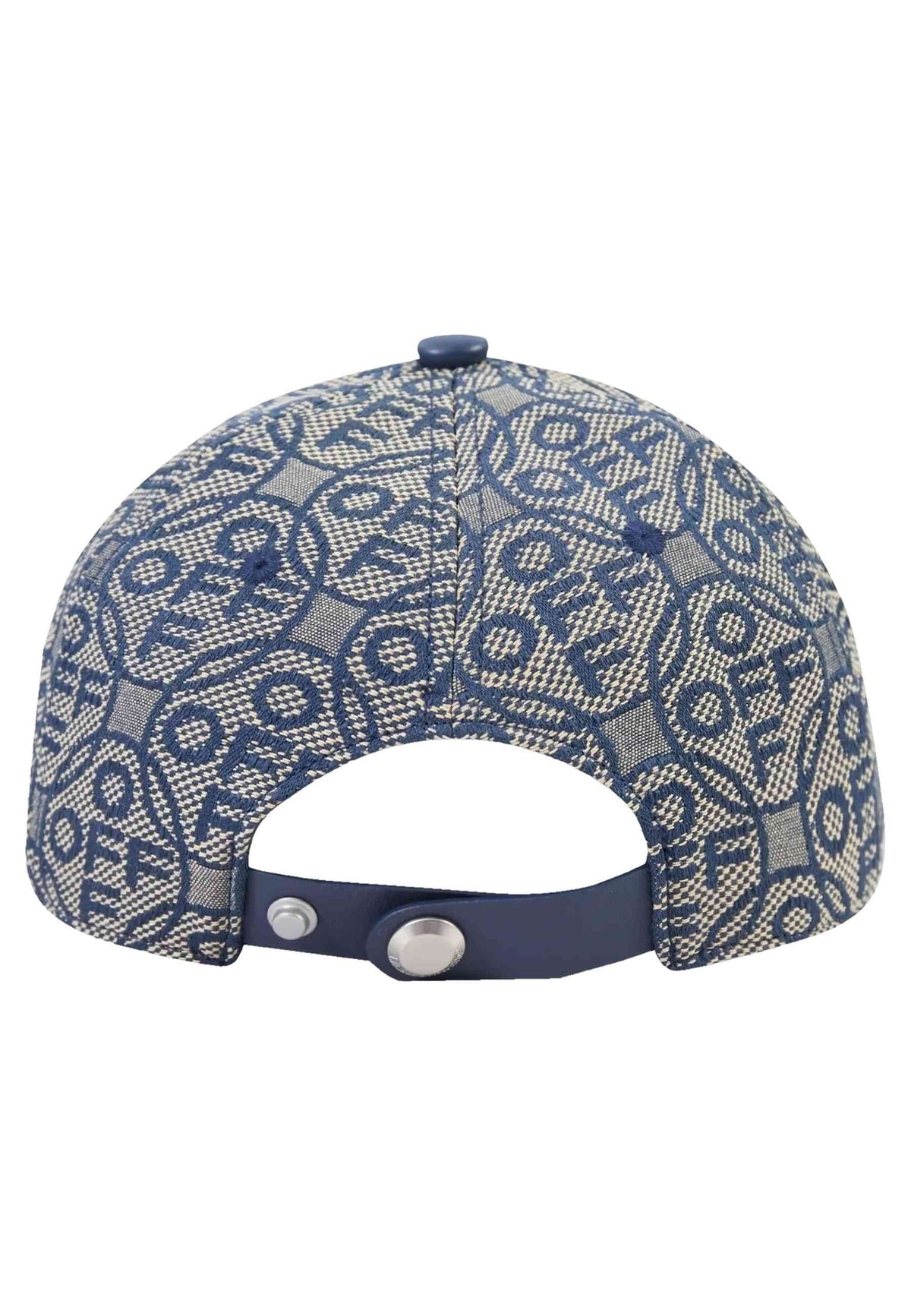 GORRA L/AB c/o Off-White BEIGE JACQUARD CURVED BRIM CANVAS CAP