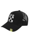 GORRA L/AB c/o Off-White NEGRA CLAMP ARROWS CURVED BRIM TRUCKER CAP