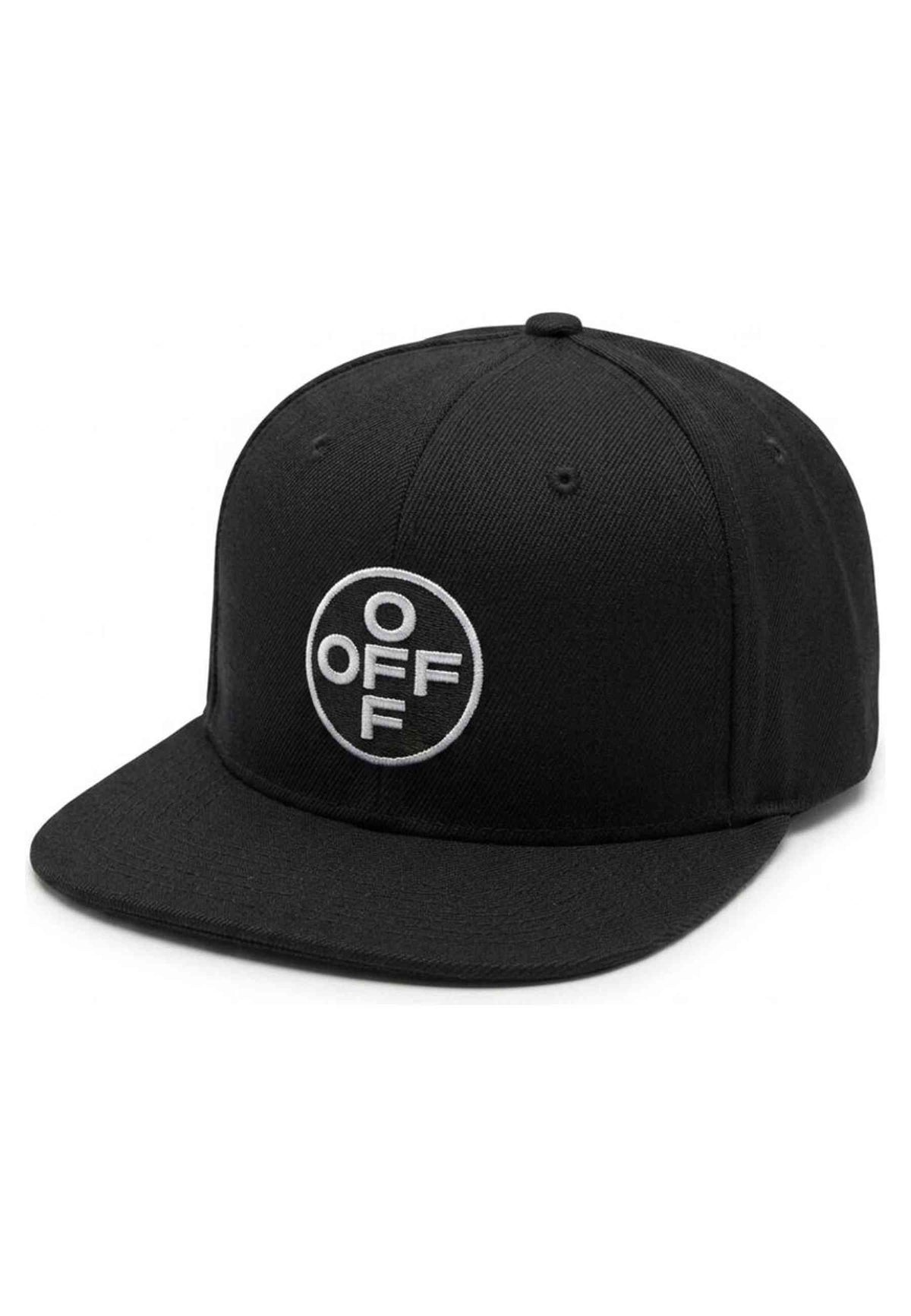 GORRA L/AB c/o Off-White NEGRA EMBROIDERED FLAT BRIM TWILL CAP