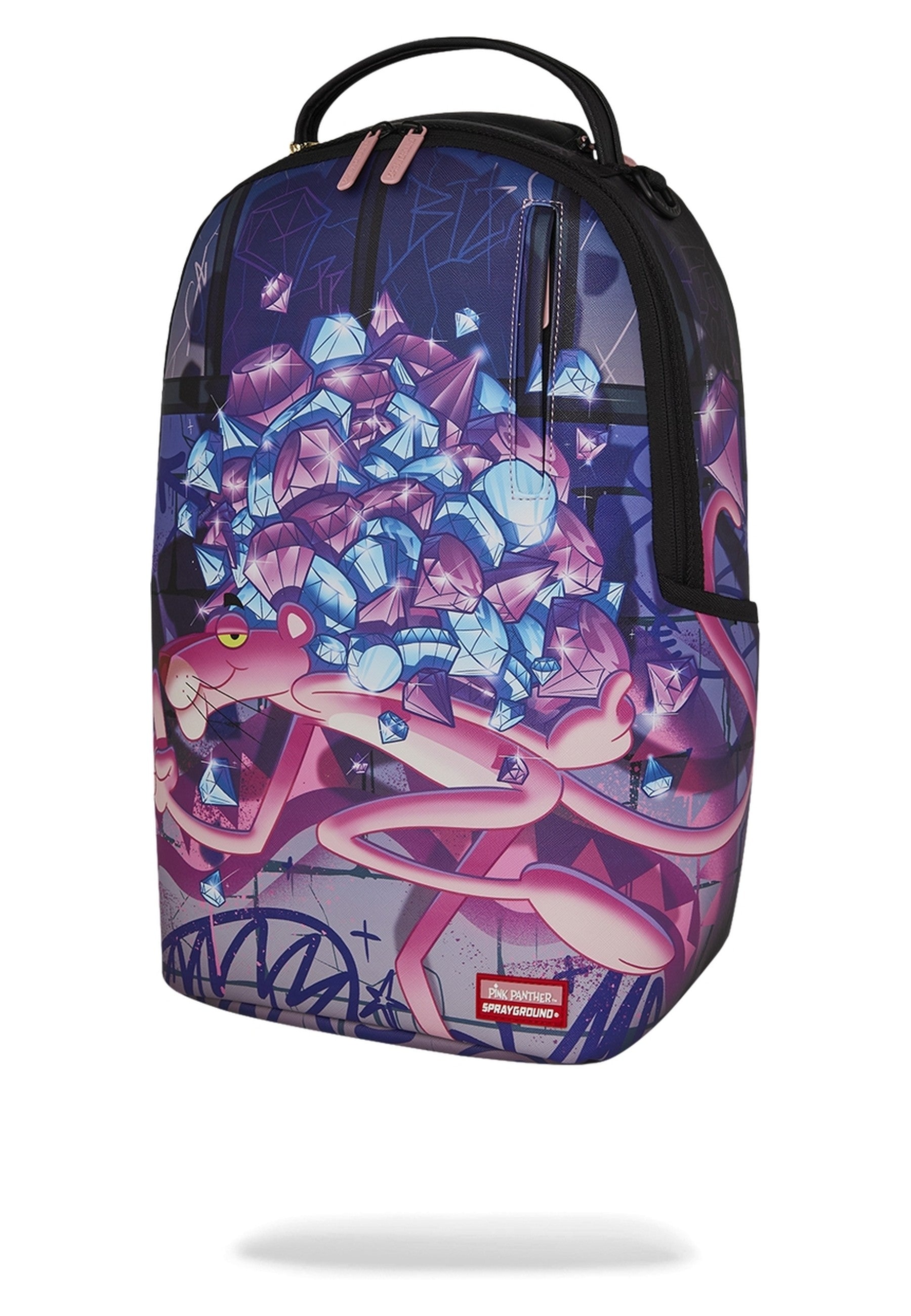 OCHILA SPRAYGROUND PINK PANTHER DIAMOND HEIST BACKPACK