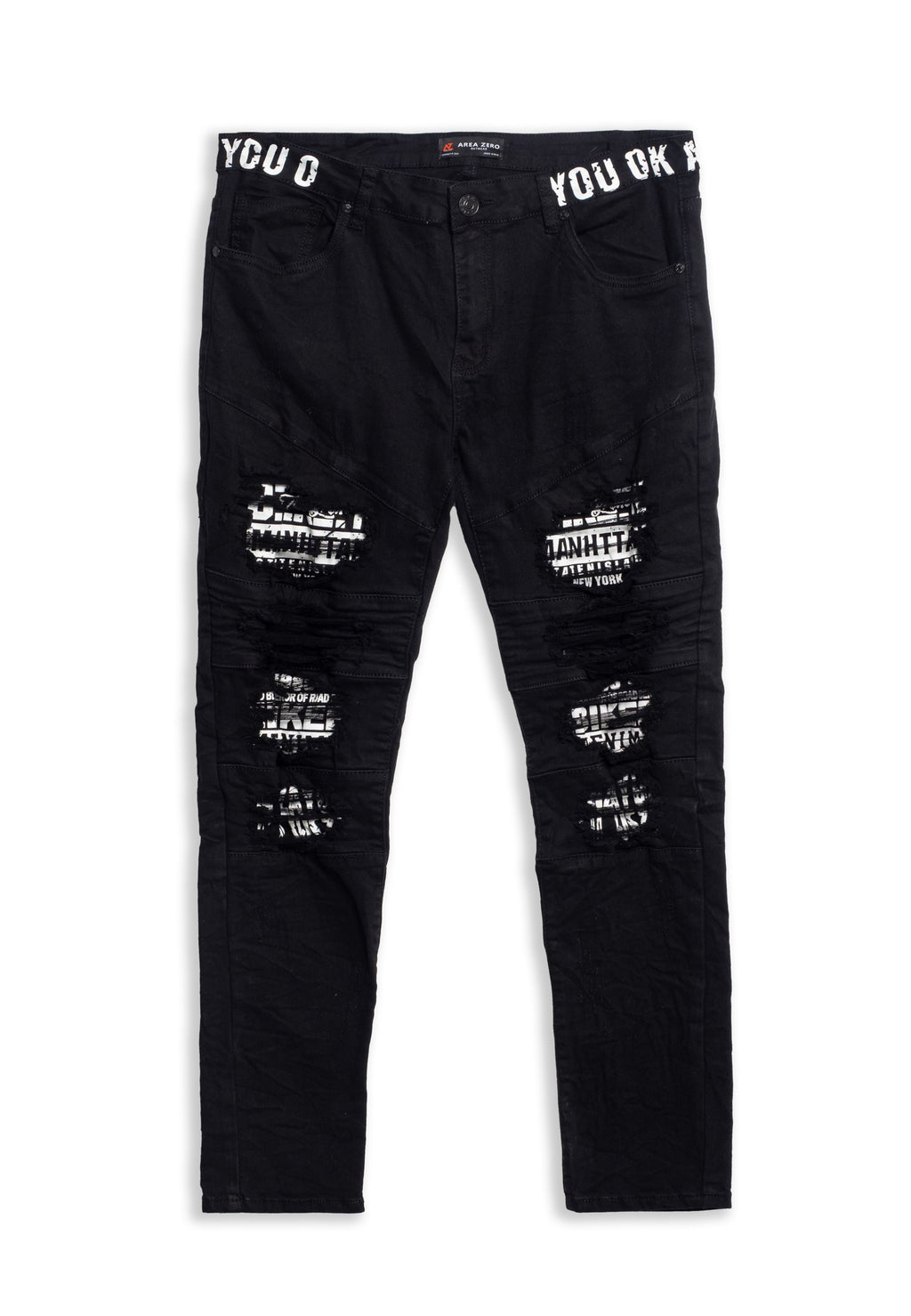 VAQUERO AREA ZERO NEGRO ARE YOU WAISTBAND EBIKEB PANT