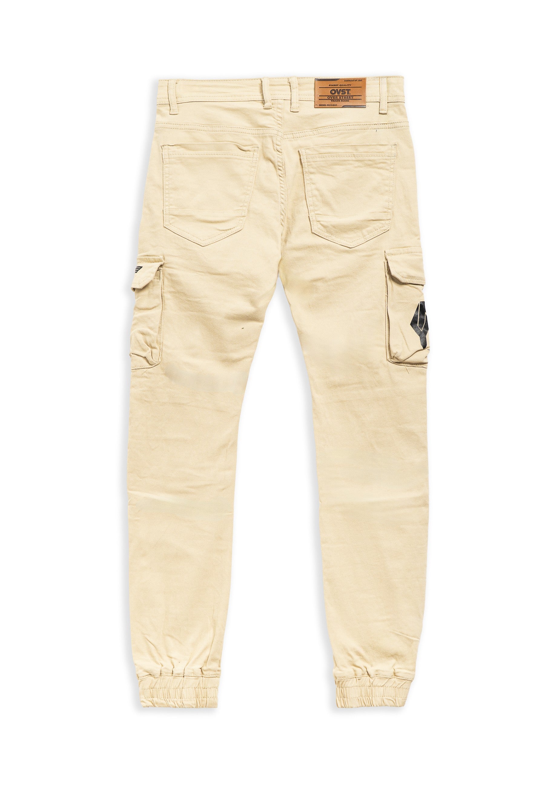 PANTALON BEIGE DENIM WEAR SIDE POCKETS PANT