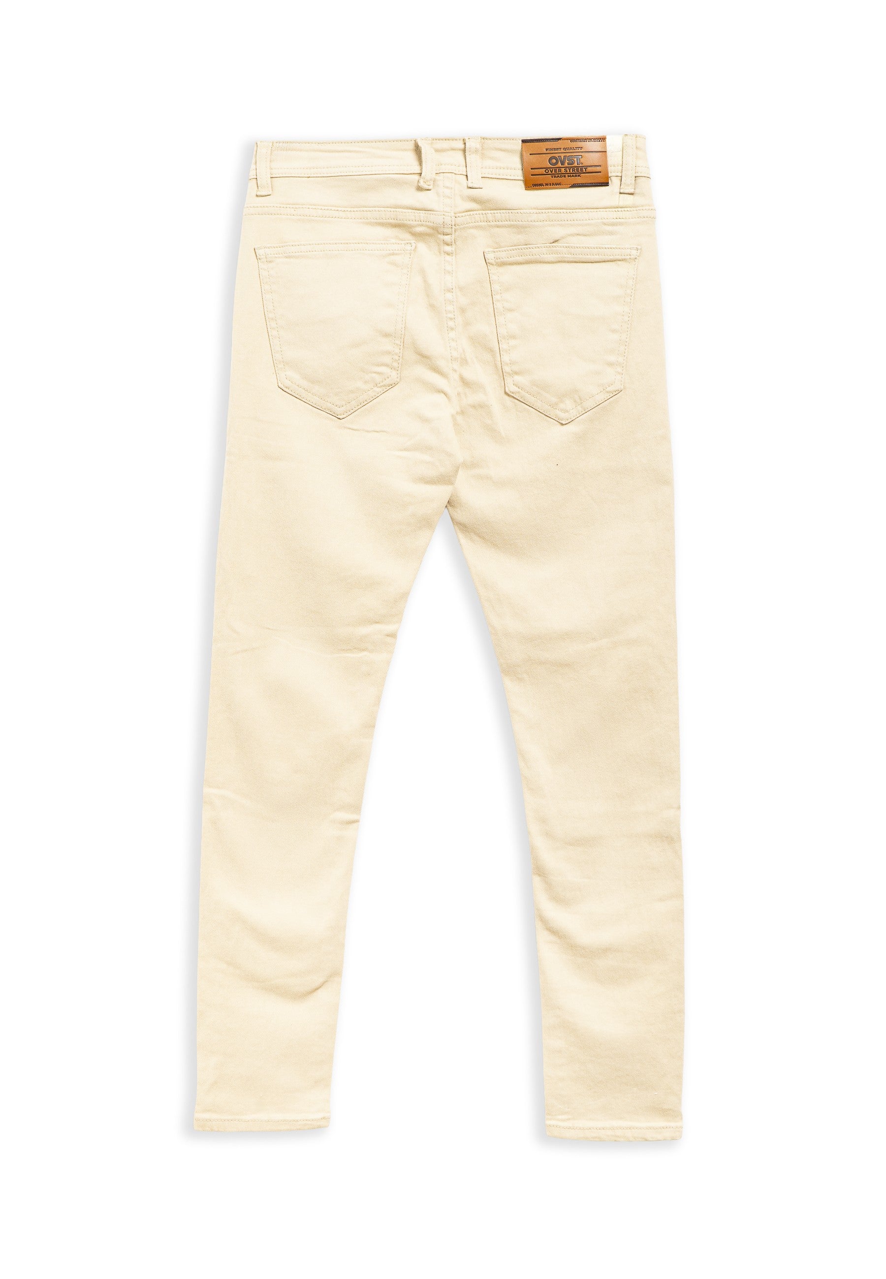 PANTALON BEIGE SLIM FIT BASIC PANT