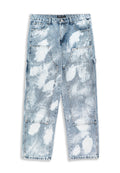 PANTALON BLEACH FRONT PIECES WIDE LEG PANT