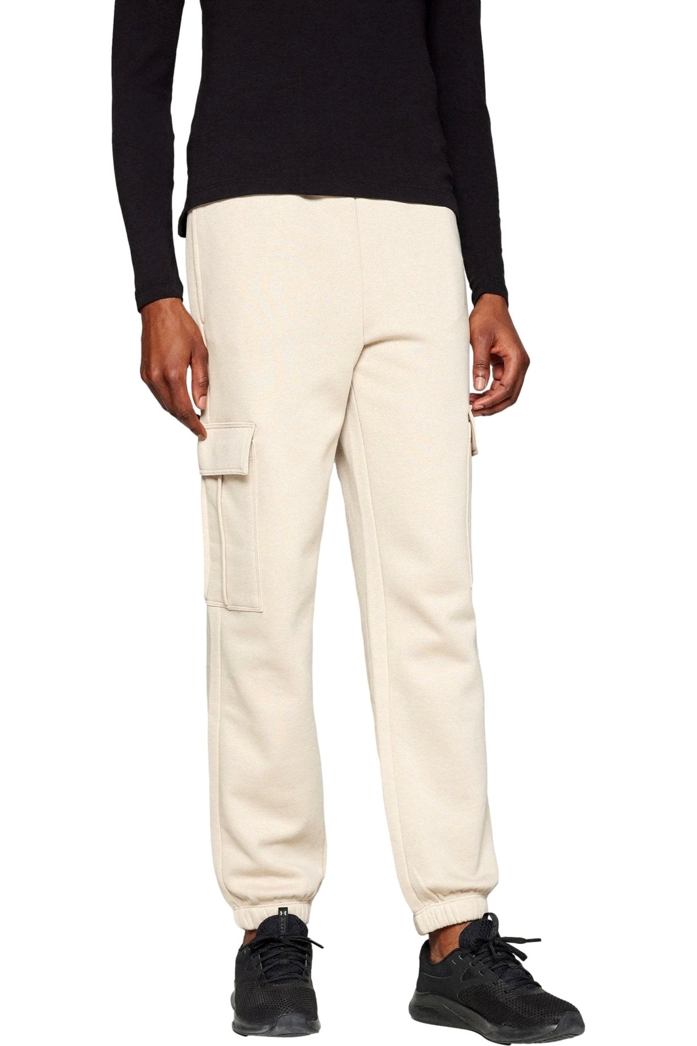 PANTALON CHAMPION JUNIOR BEIGE LEGACY LOGO CARGO PANTS - AREA ZERO