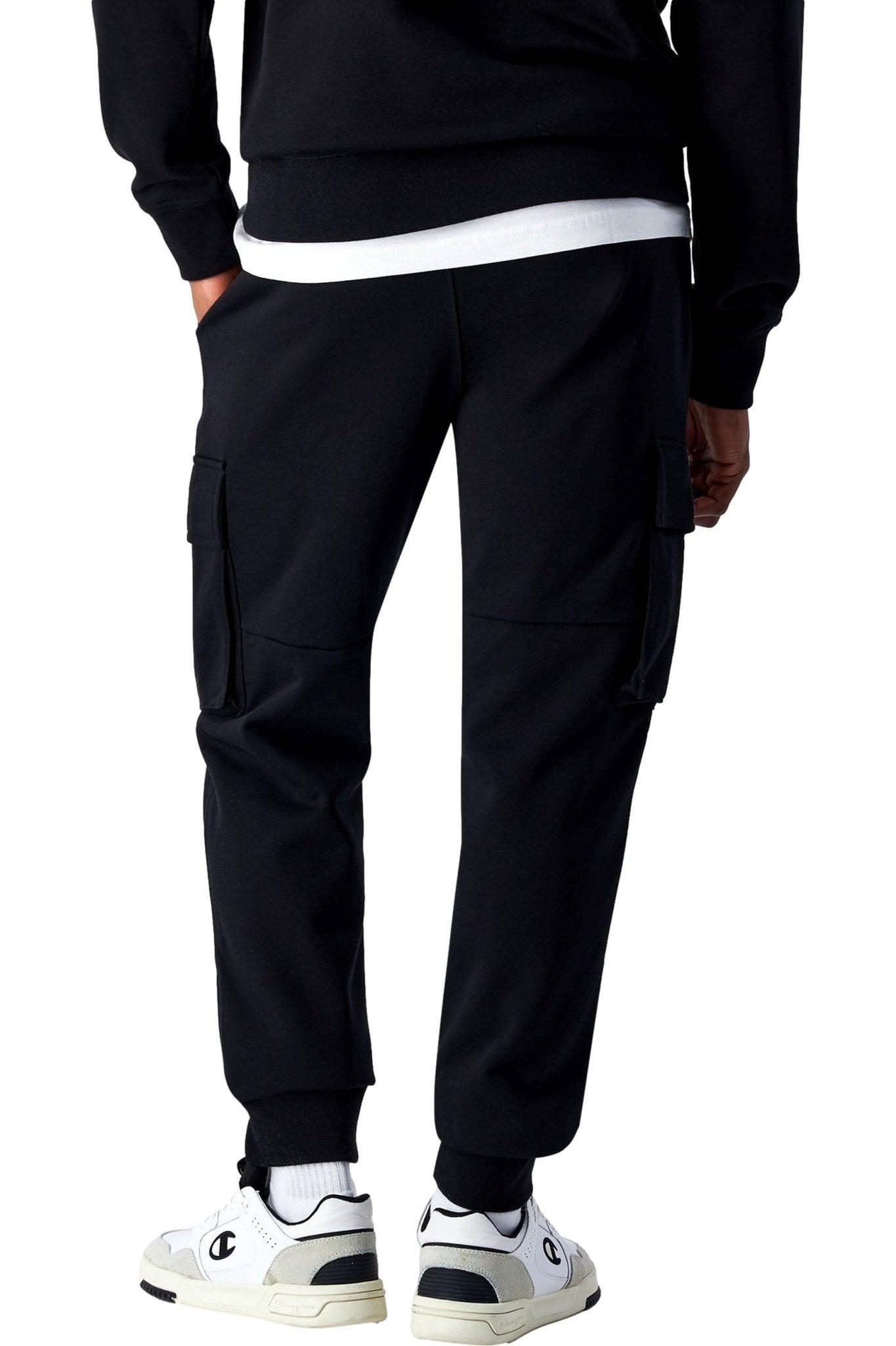 PANTALON CHAMPION JUNIOR NEGRO LEGACY LOGO CARGO PANTS - AREA ZERO