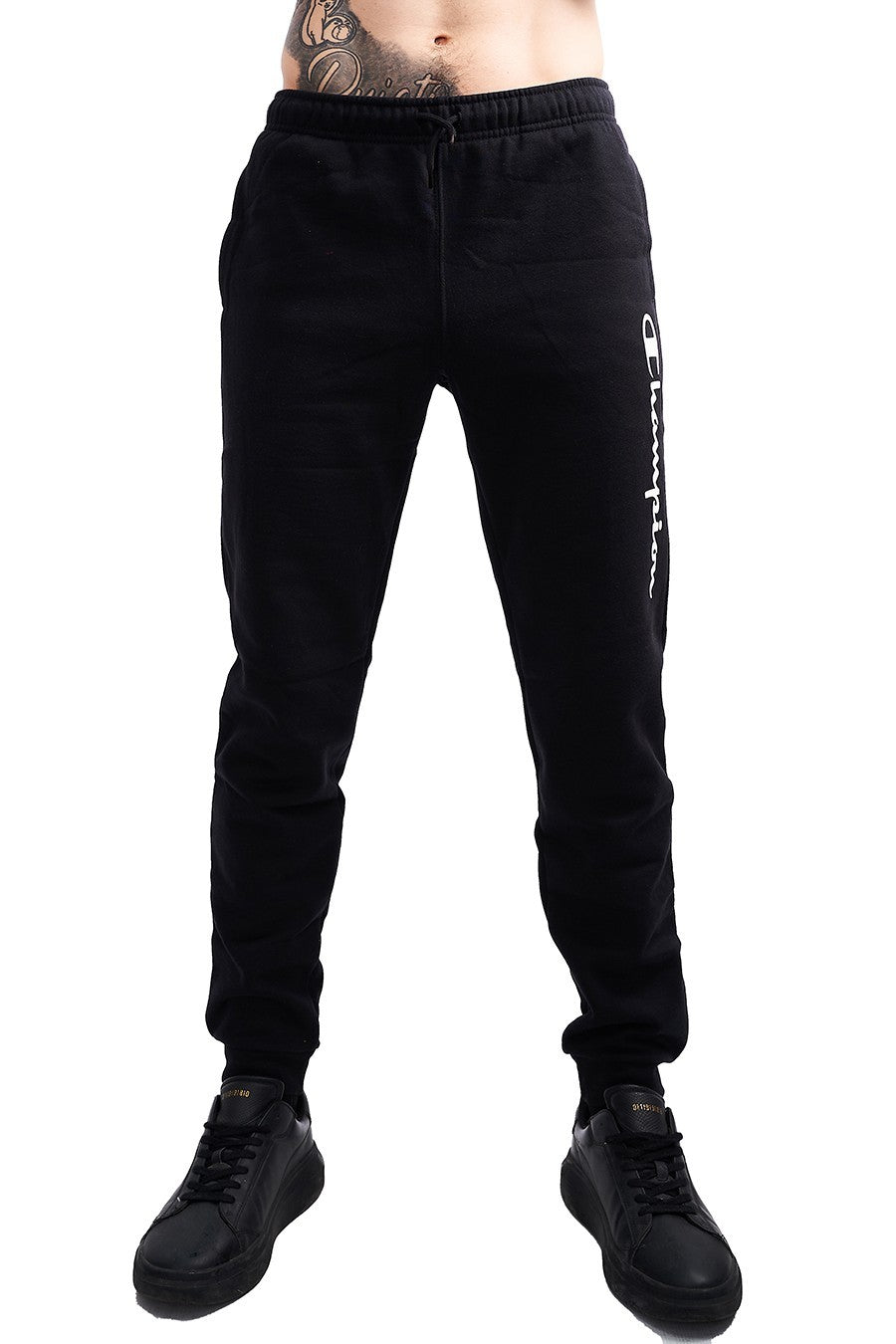 PANTALON CHAMPION NEGRO JUNIOR RIB CUFF PANTS - AREA ZERO