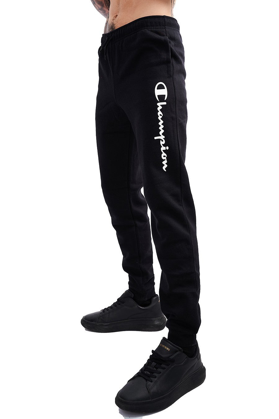 PANTALON CHAMPION NEGRO JUNIOR RIB CUFF PANTS