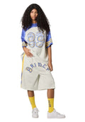 CONJUNTO GRIMEY GRIS DROPPIN SCIENCE MESH JERSEY Y BERMUDA