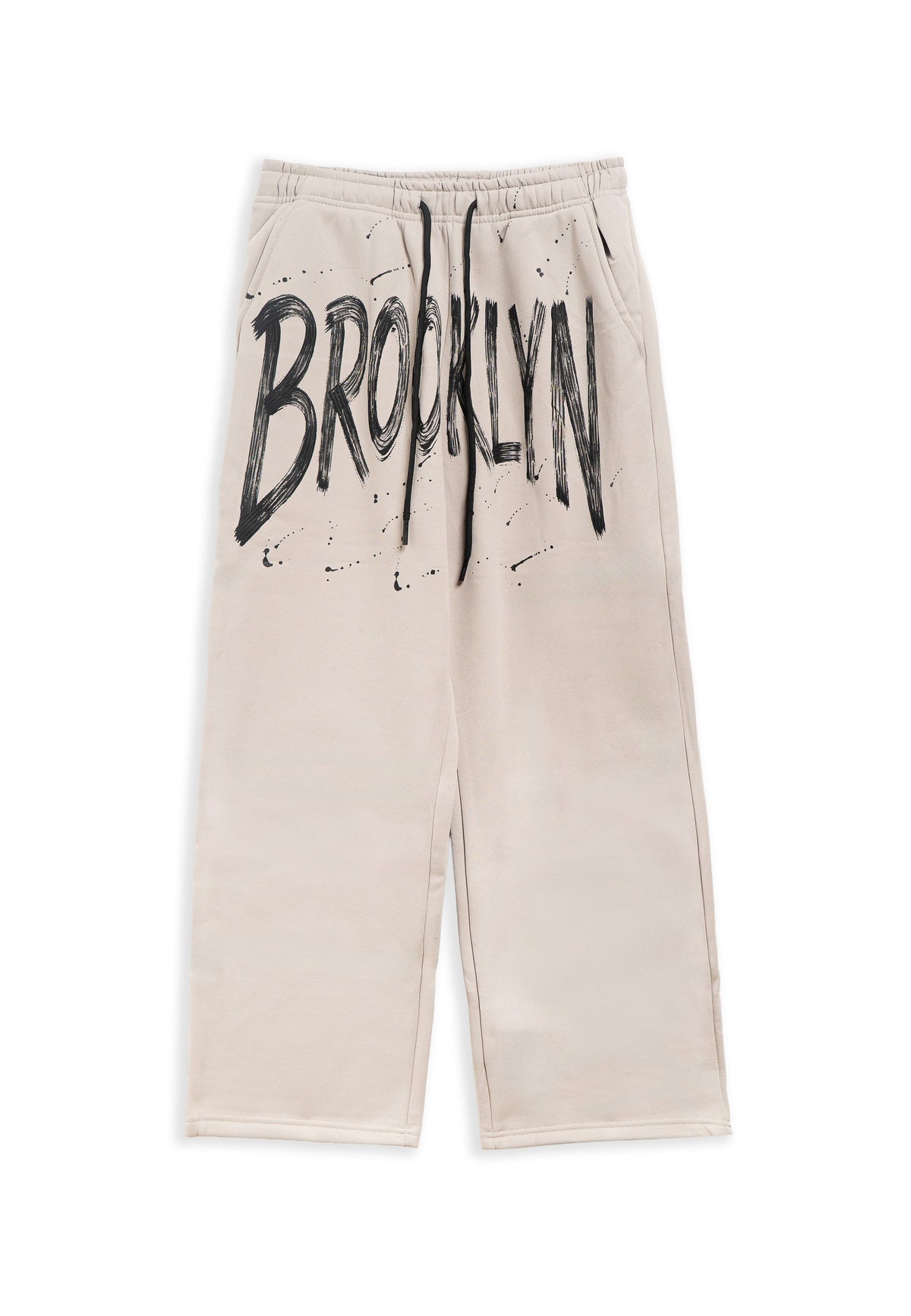 PANTALON GRIS BROOKLIN BRUSHED SCRIPT JOGGER PANT