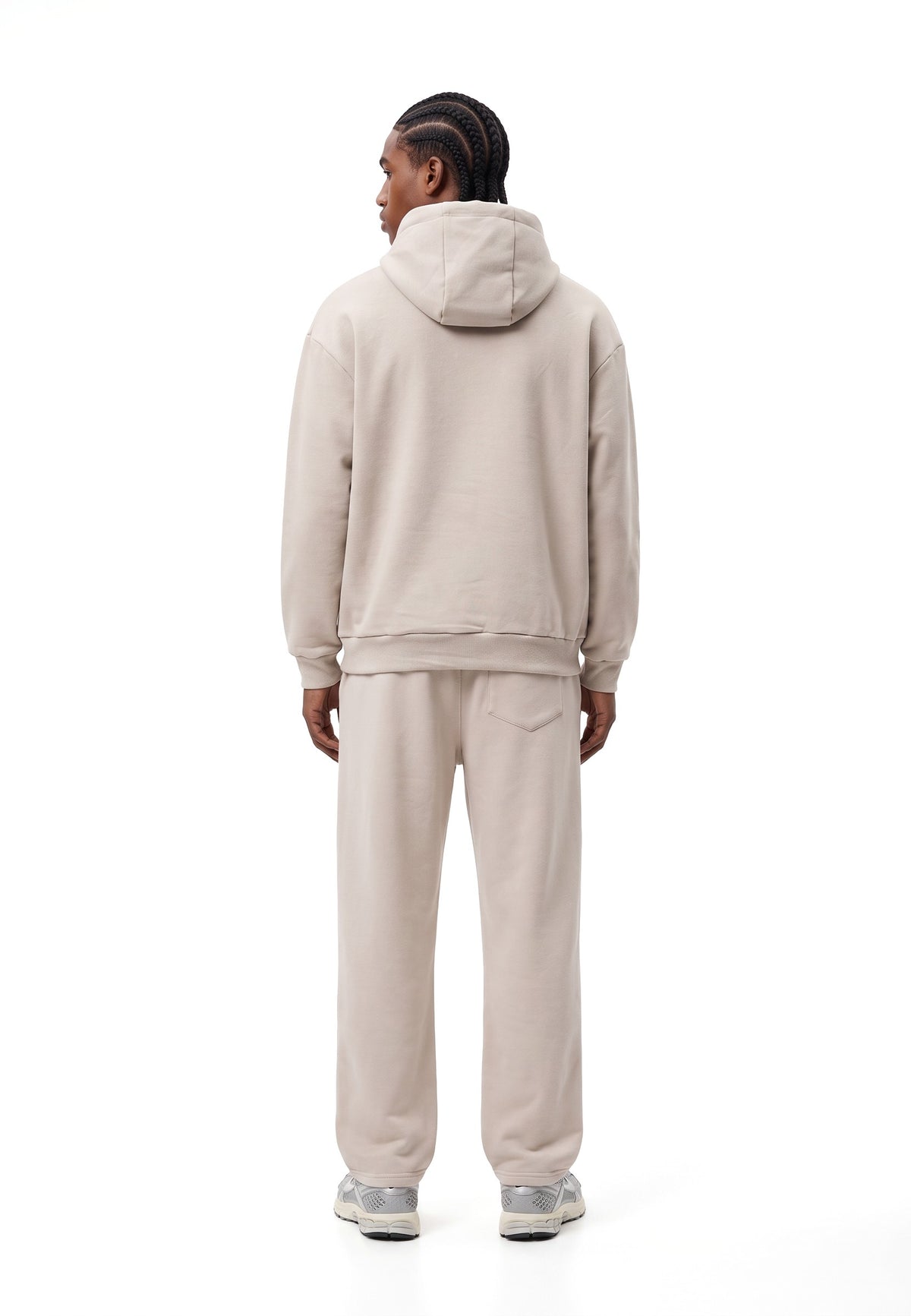 PANTALON GRIS BROOKLIN BRUSHED SCRIPT JOGGER PANT