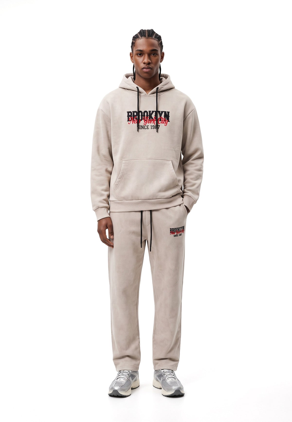 PANTALON GRIS BROOKLIN JOGGER PANT