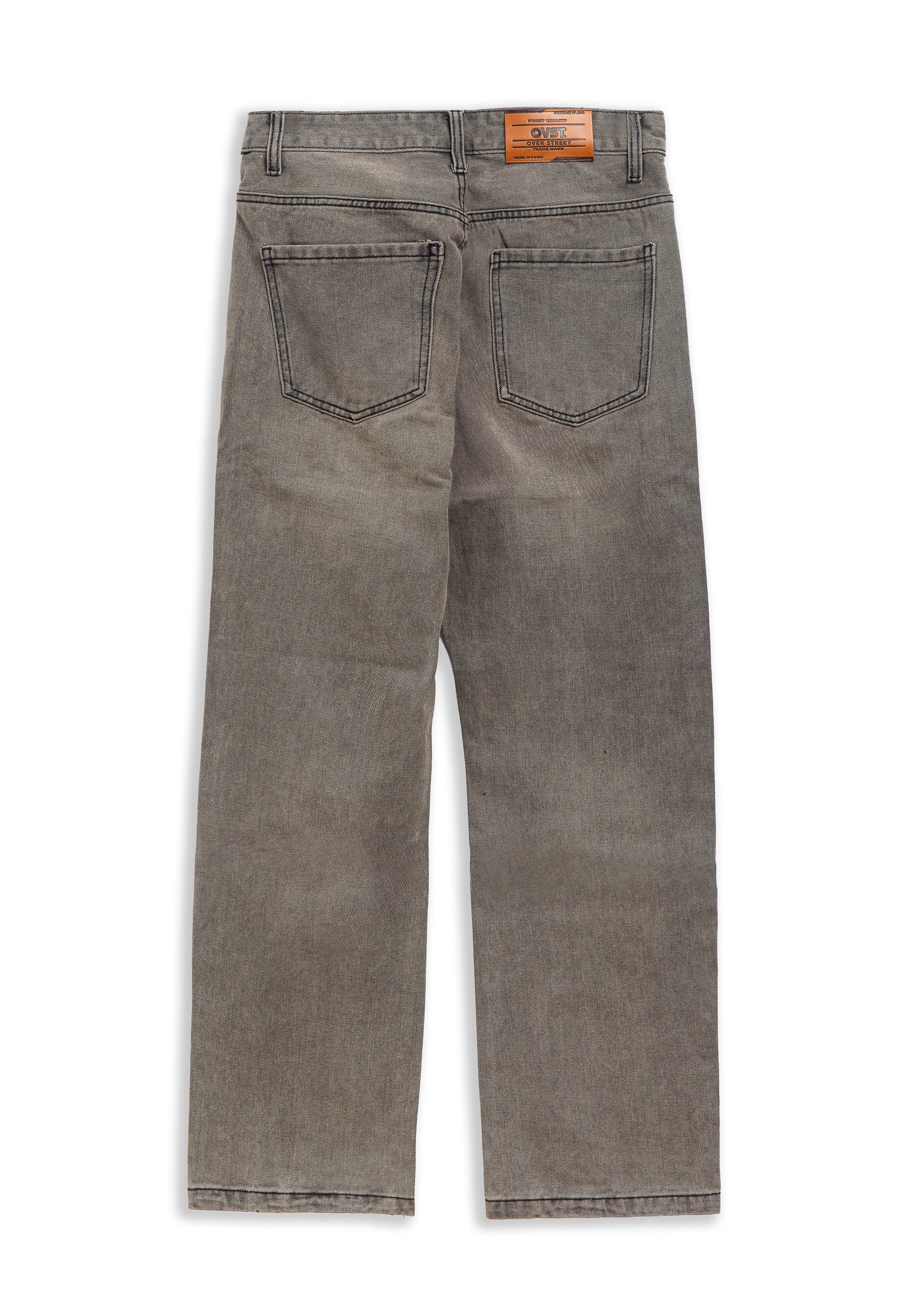 PANTALON GRIS GASTADO WIDE LEG PANT