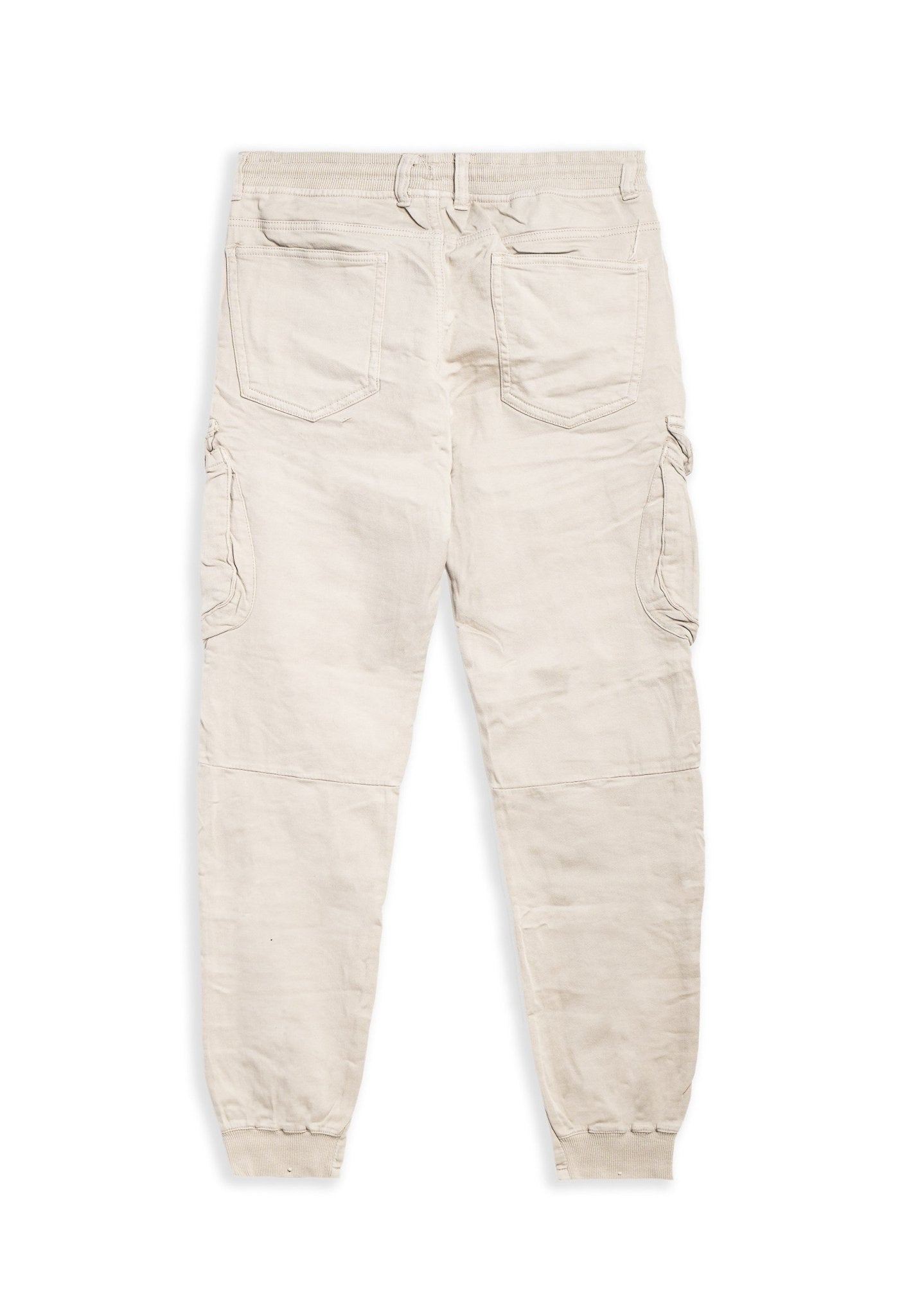 PANTALON GRIS PIEDRA GOMAS SIDE POCKETS PANT - AREA ZERO