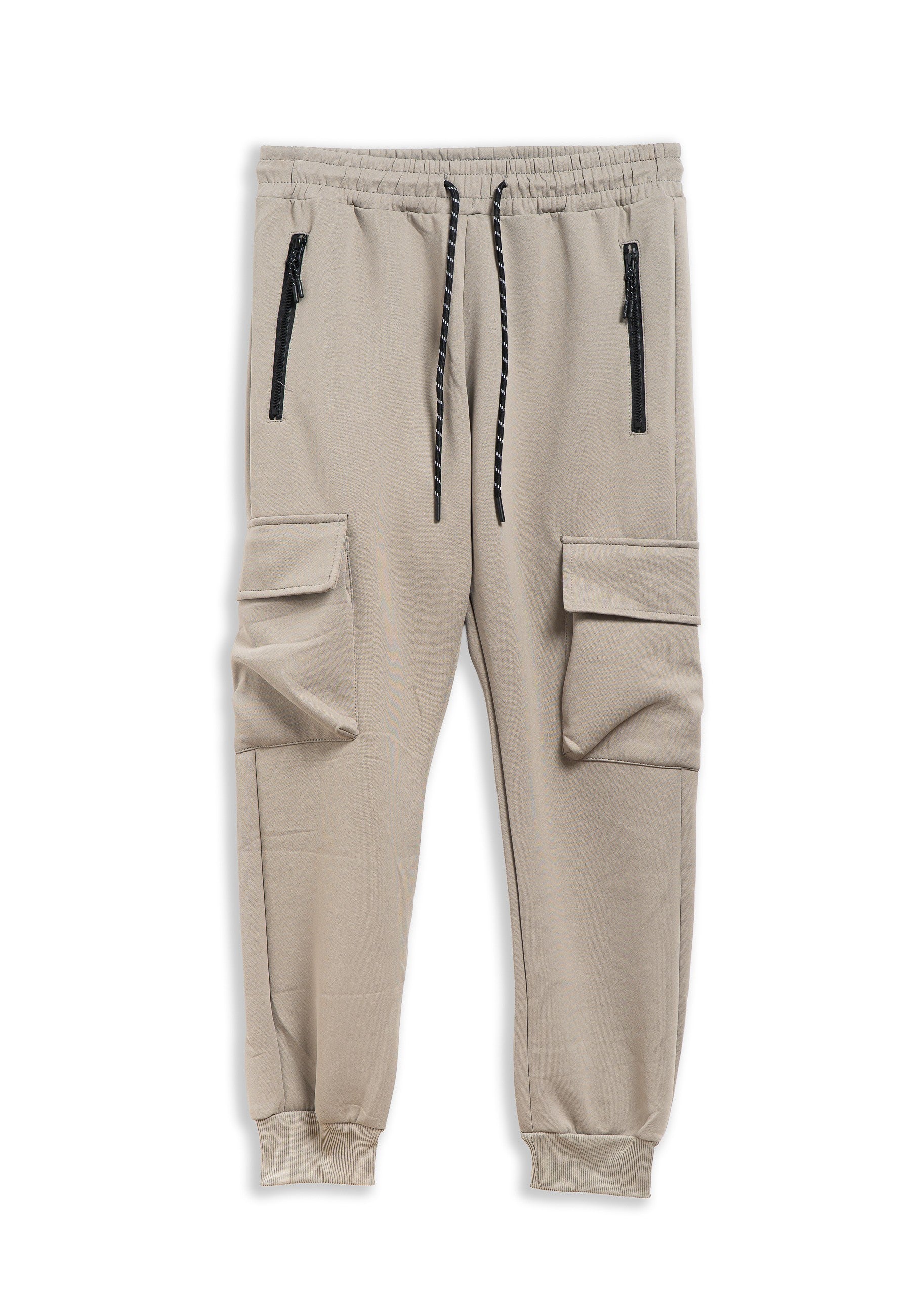 PANTALON GRIS POLY TECH TRACKPANT