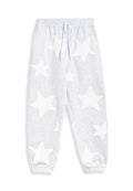 PANTALON GRIS/BLANCO FALLING STARS JOGGER